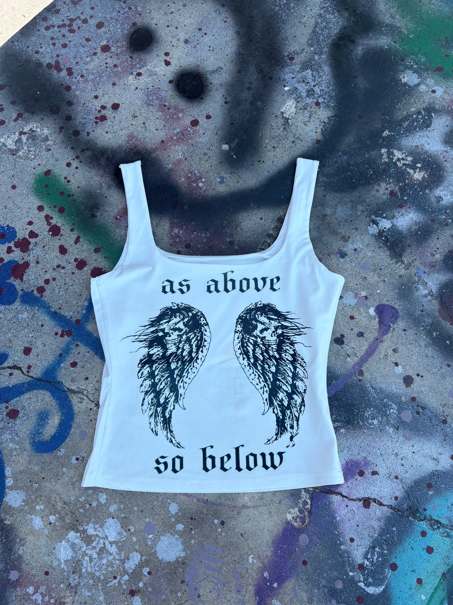Killer Stitch 1/1 graphic tank size S/M