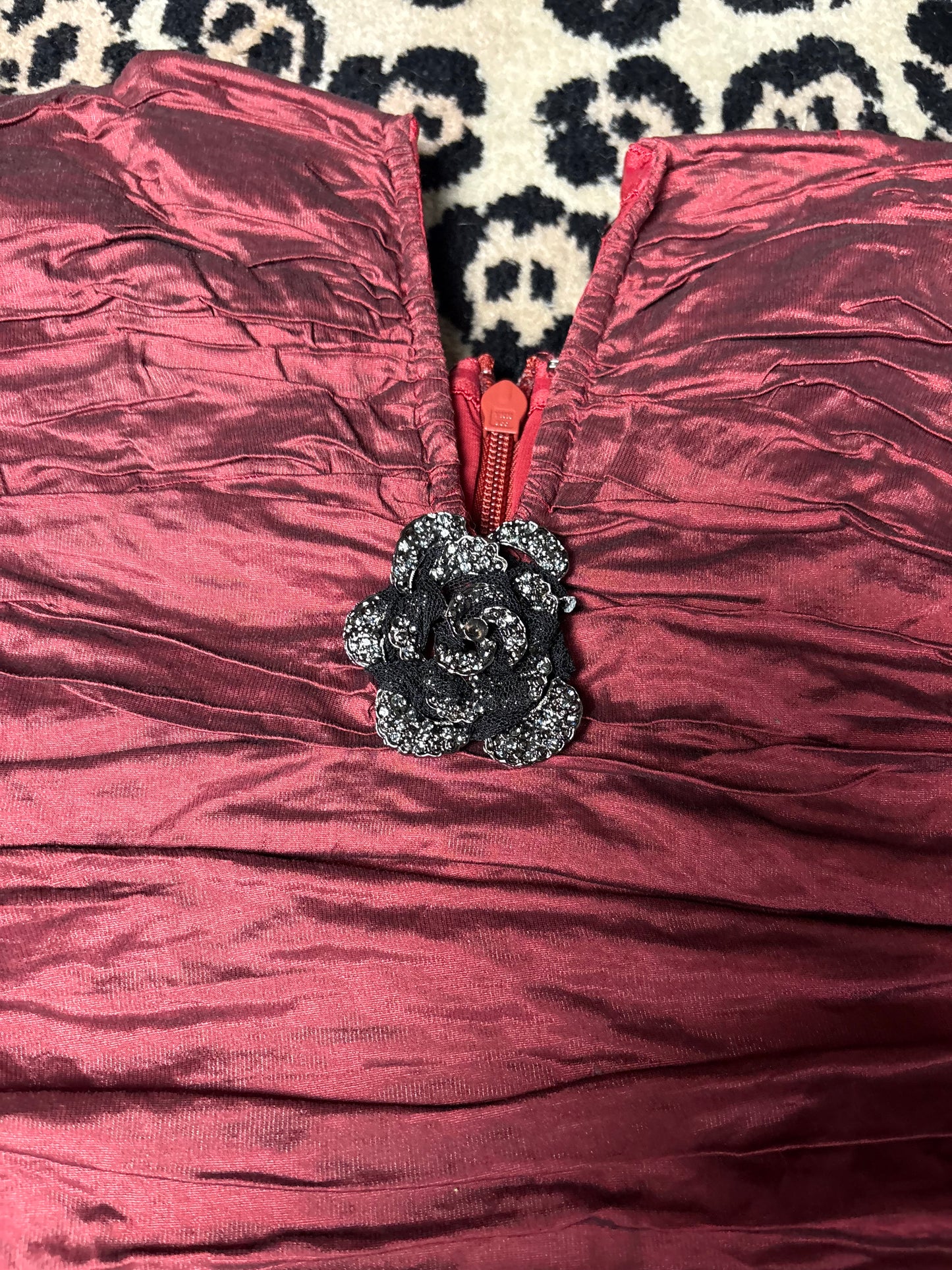 BCBG strapless dress size M