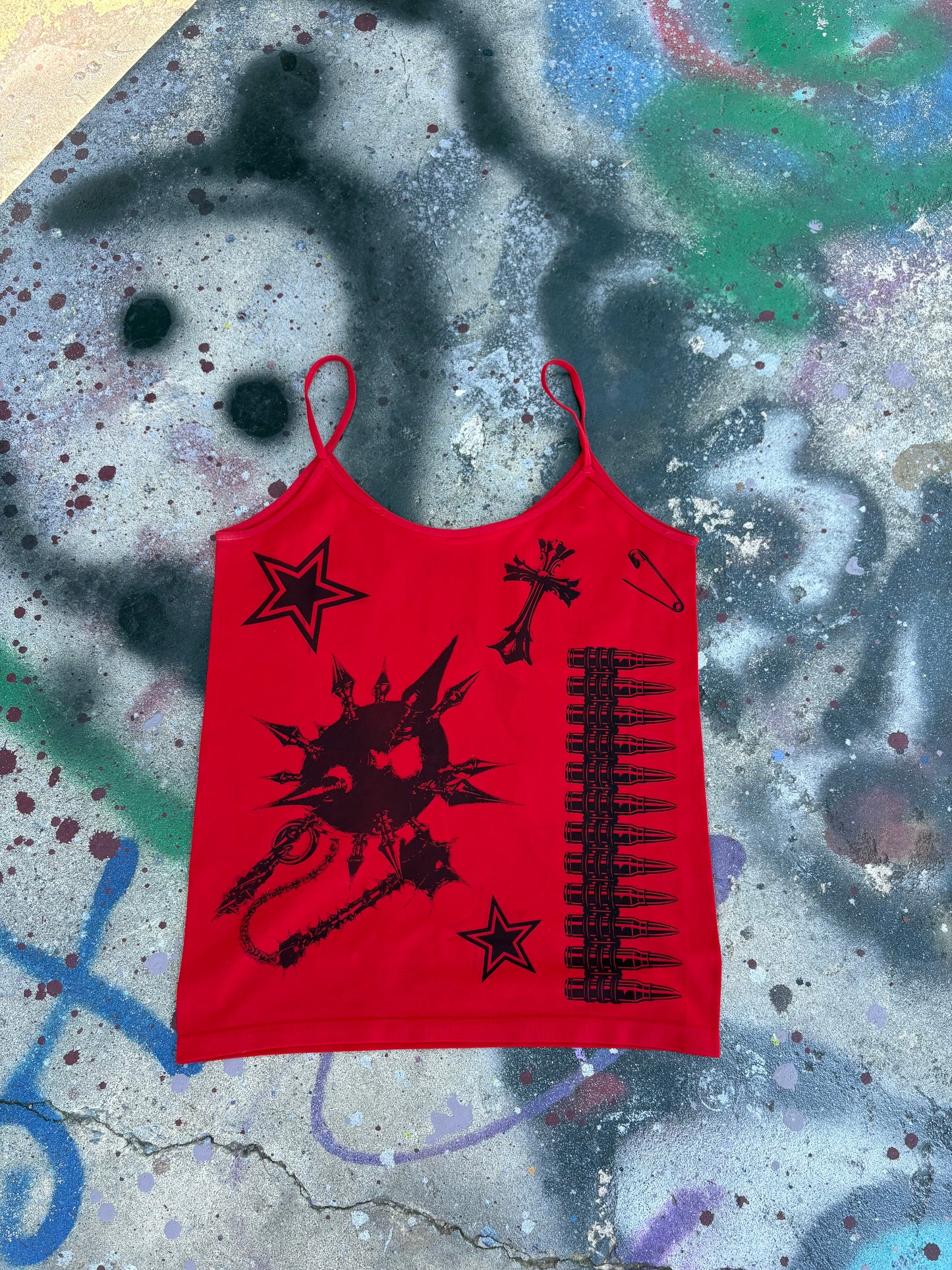 Killer Stitch 1/1 graphic tank size M-L