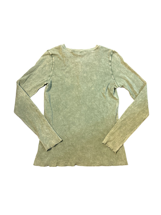 Jeweled graphic ls Henley size L