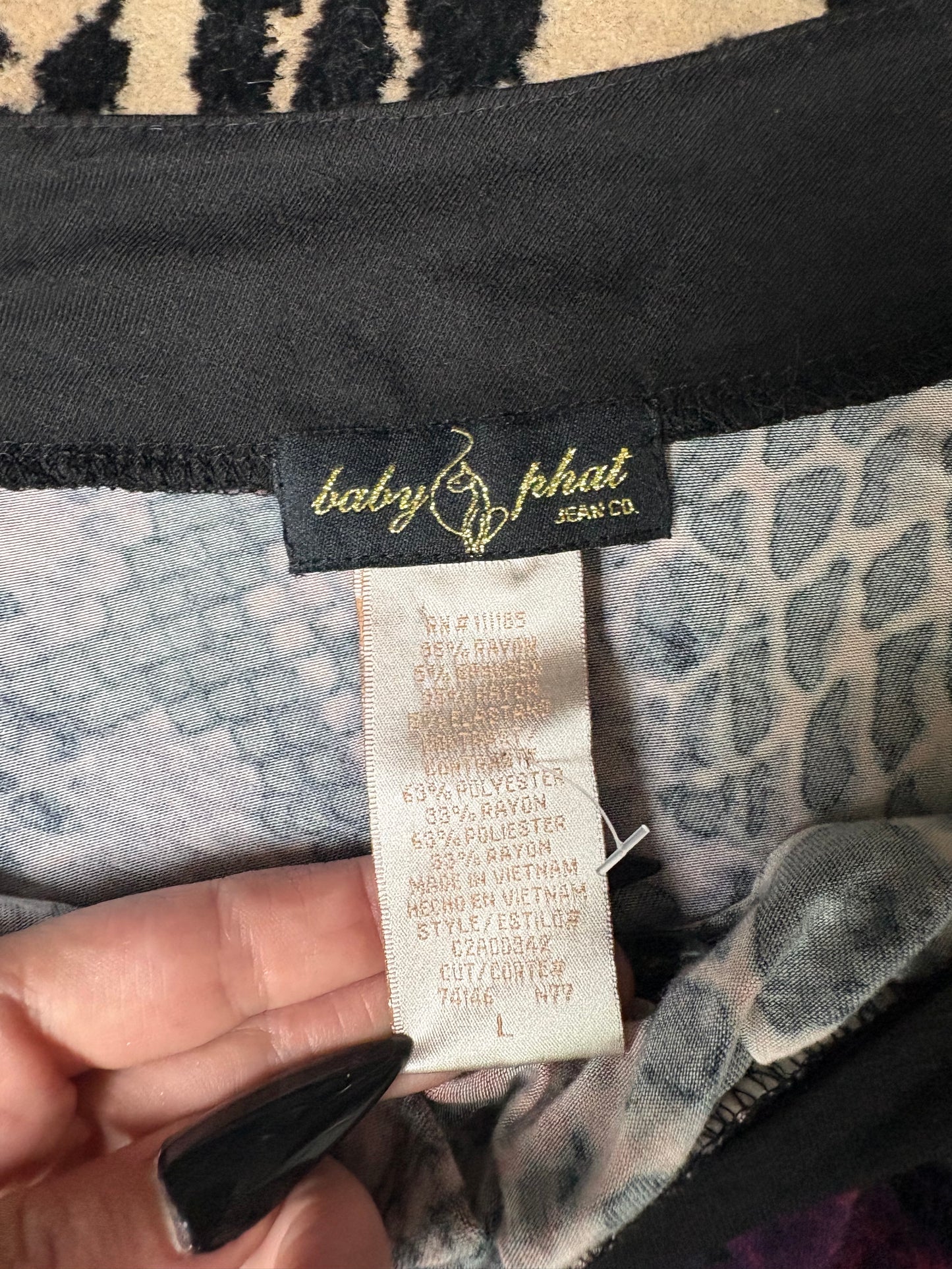 BABY PHAT one shoulder top size L