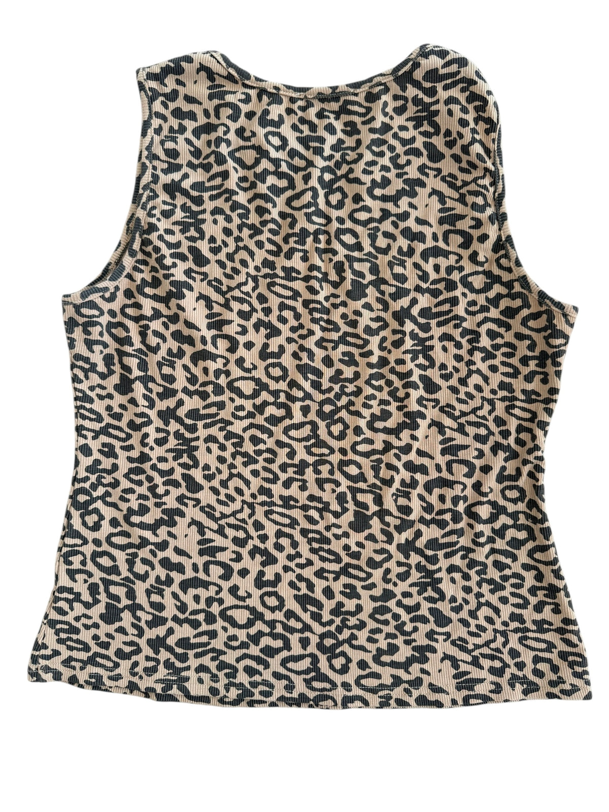 Leopard Print Tank Top Size L