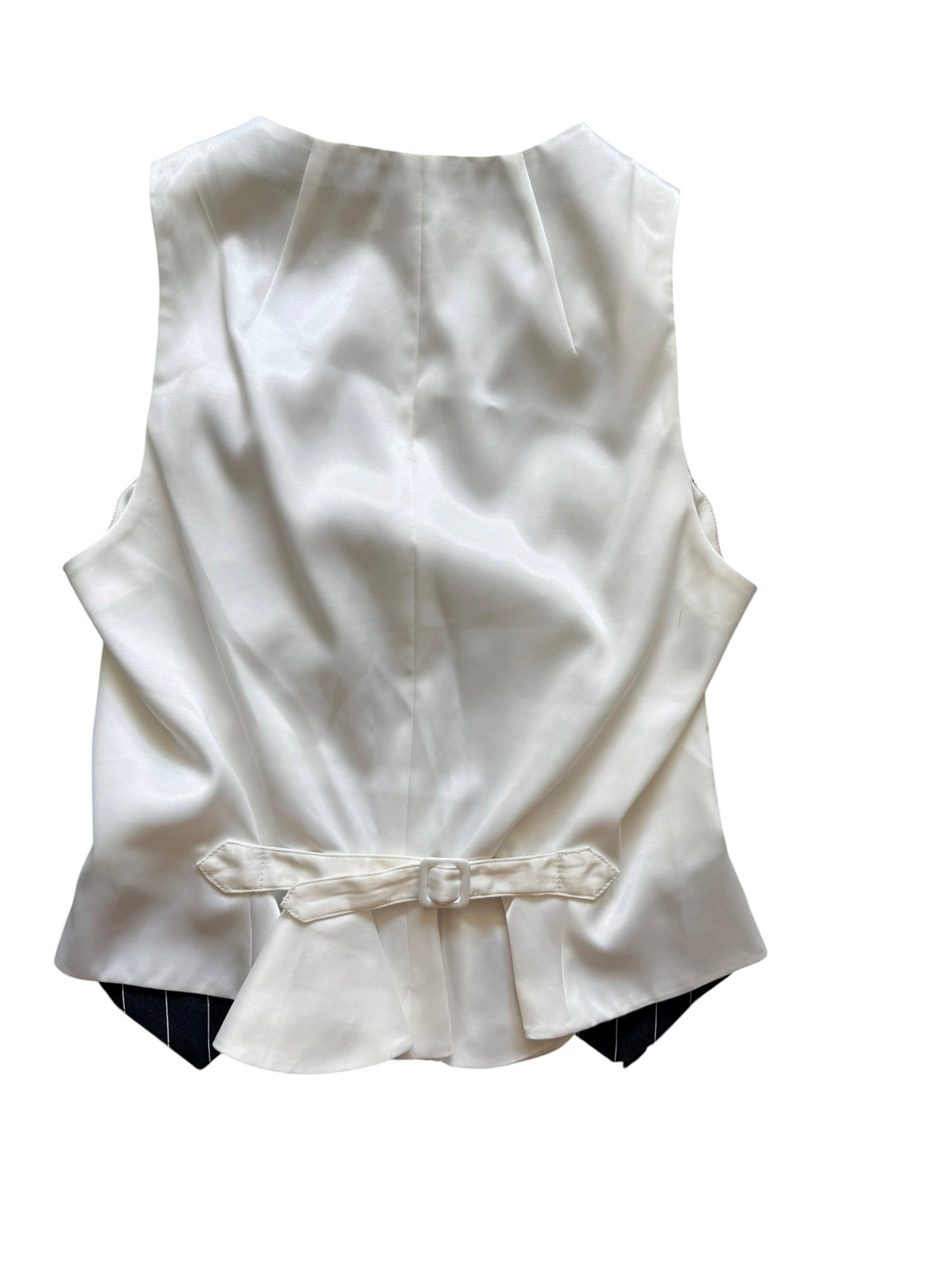 Pin Stripe Button Up Vest Size 10