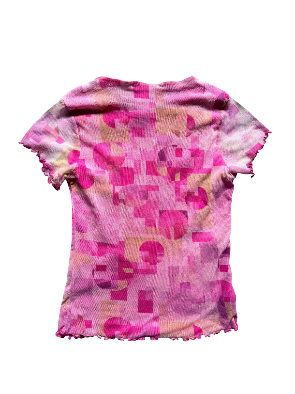 Micro mesh abstract top Size S