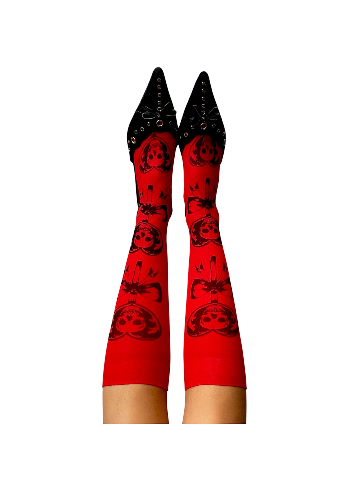 Killer Stitch skull lollipop socks