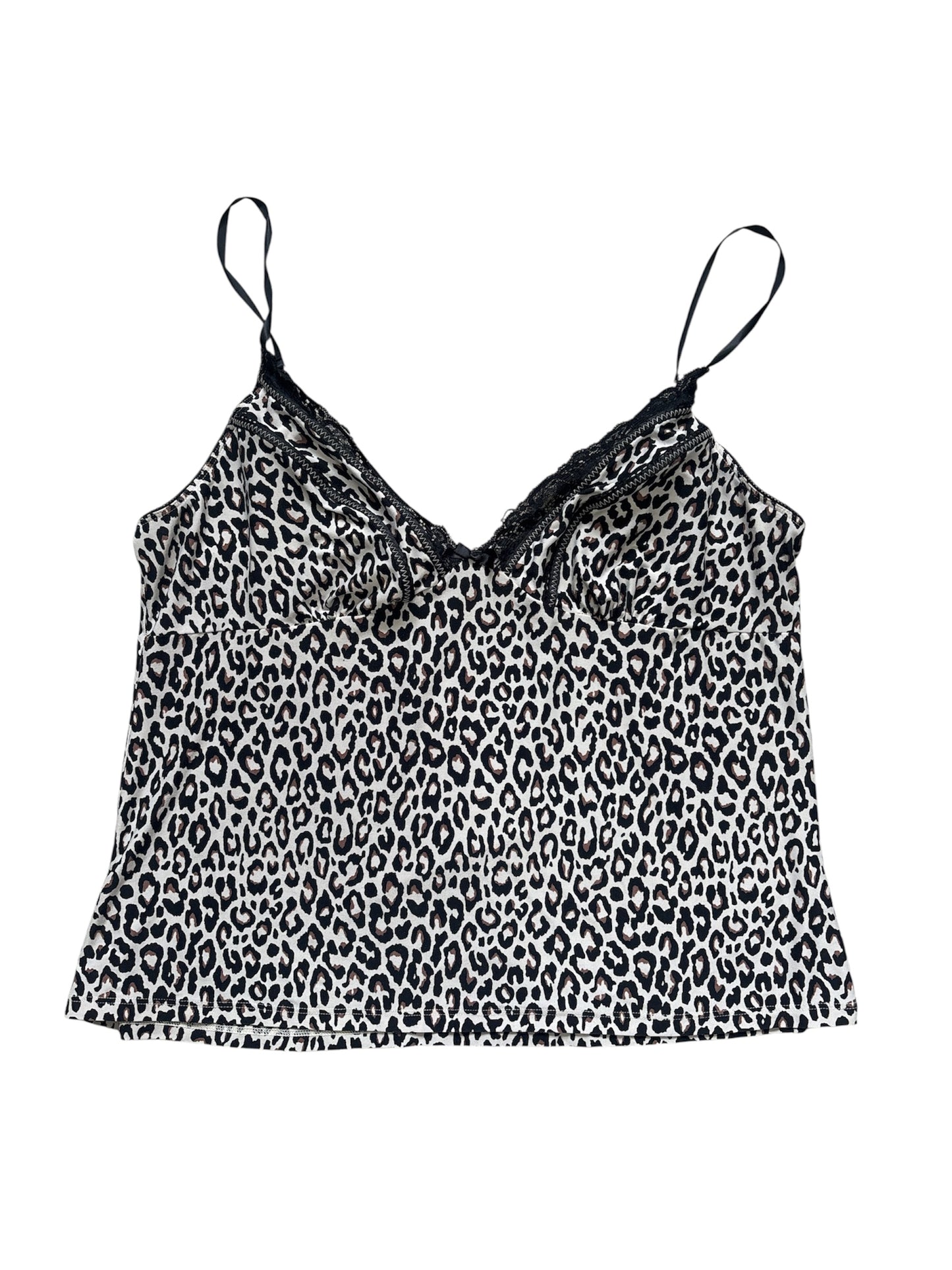Linea Donatella leopard tank size L/xl
