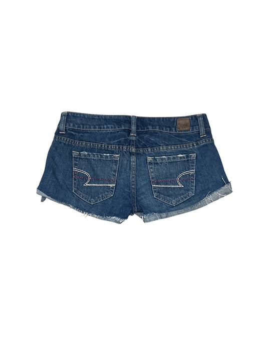 Low rise AE mini shorts size 0