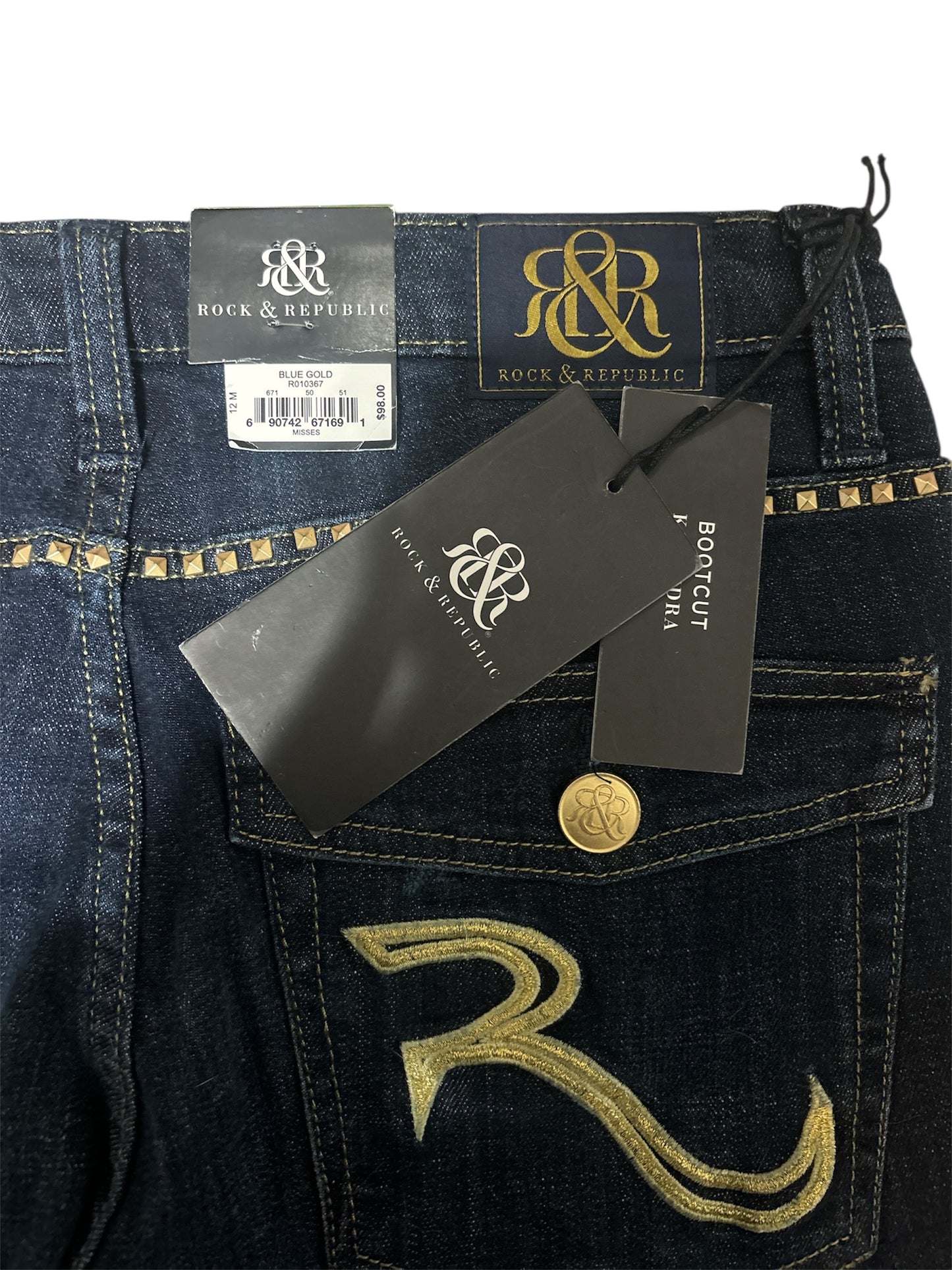 Deadstock rock revival bootcut jeans size 12