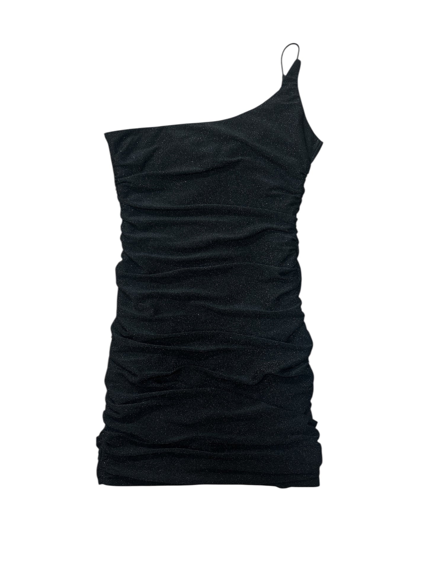 Blossom shimmer one shoulder bodycon dress size S