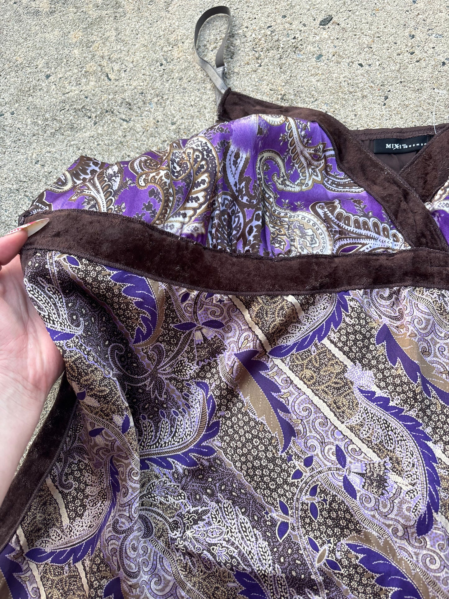 Mixit paisley fairy tank size 2x