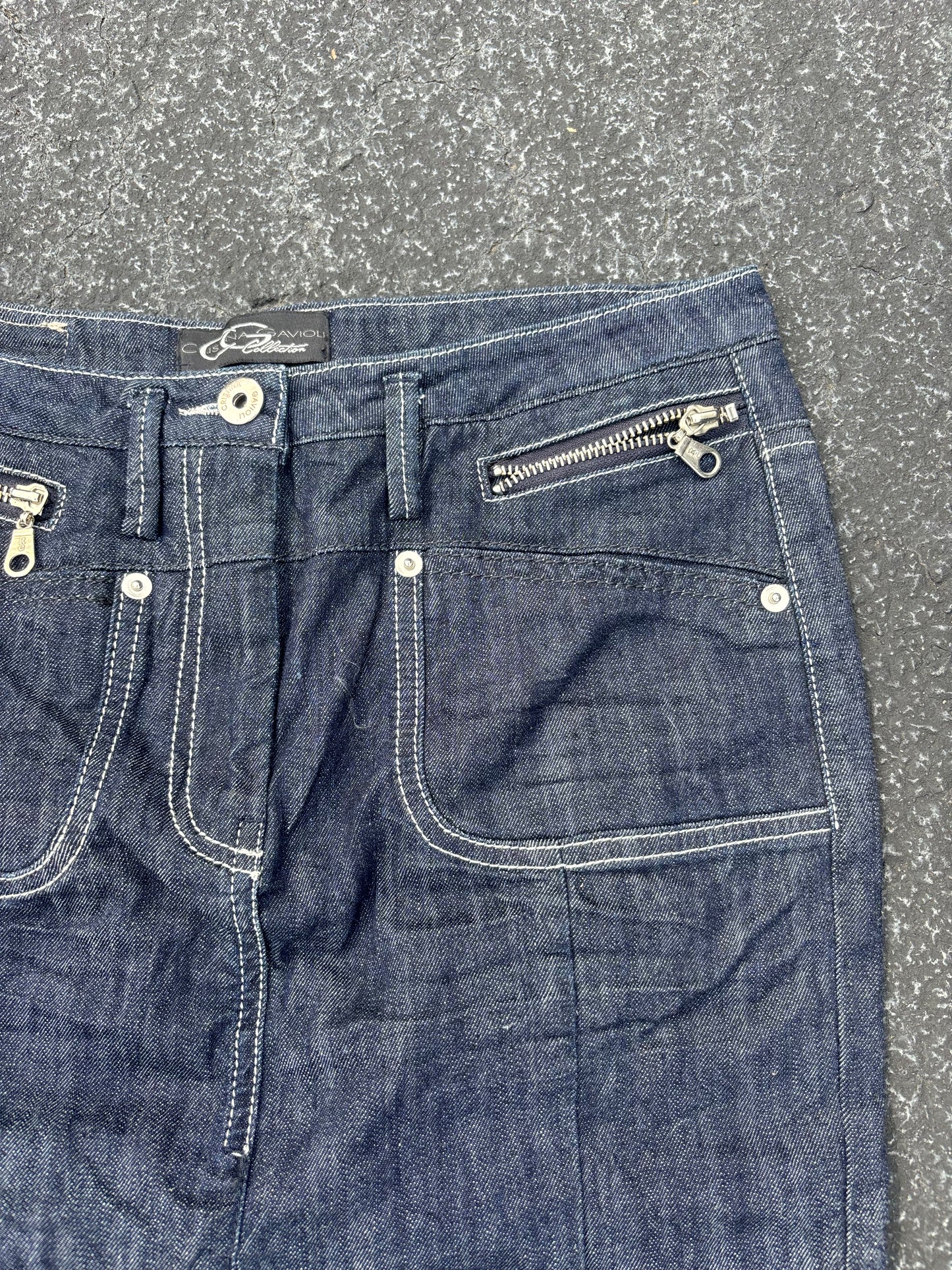Christina Gavioli denim skirt size small