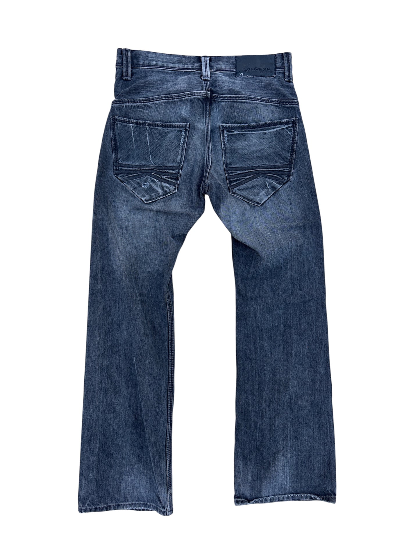 Upcycled bootcut jeans size 29