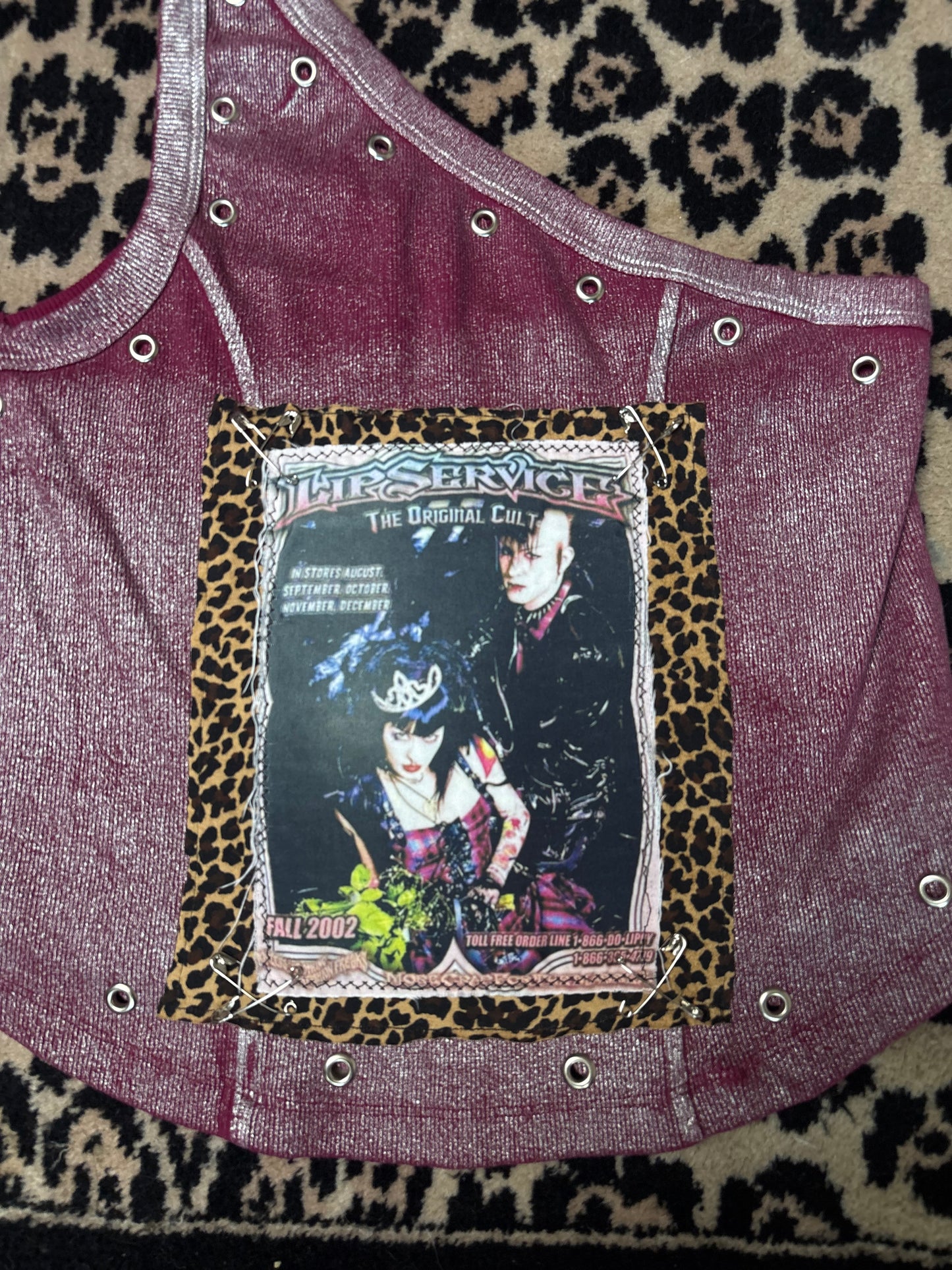 Killer Stitch 1/1 one shoulder patch tank size XL