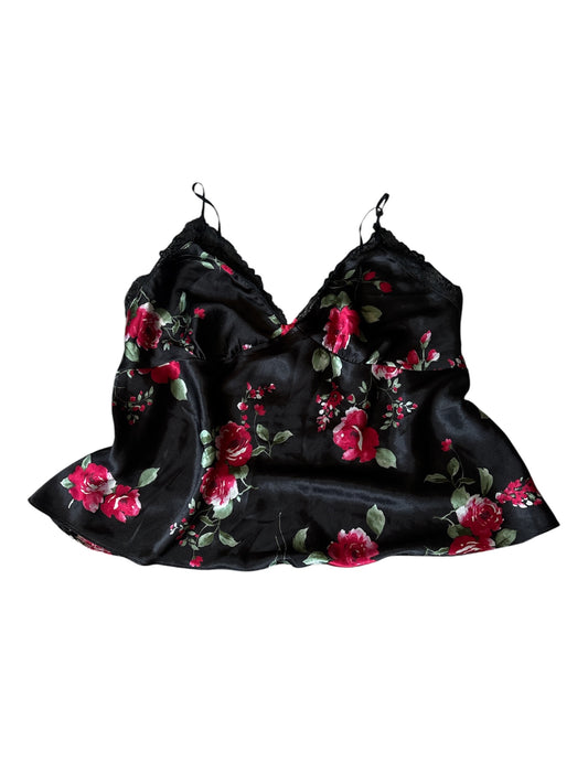 Floral tank size 1X