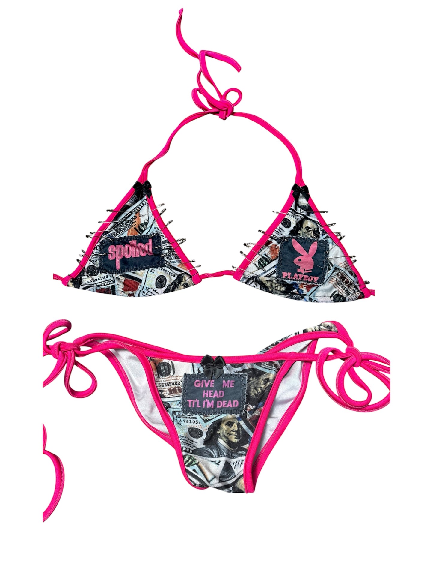 Killer Stitch 1/1 bikini set size XS