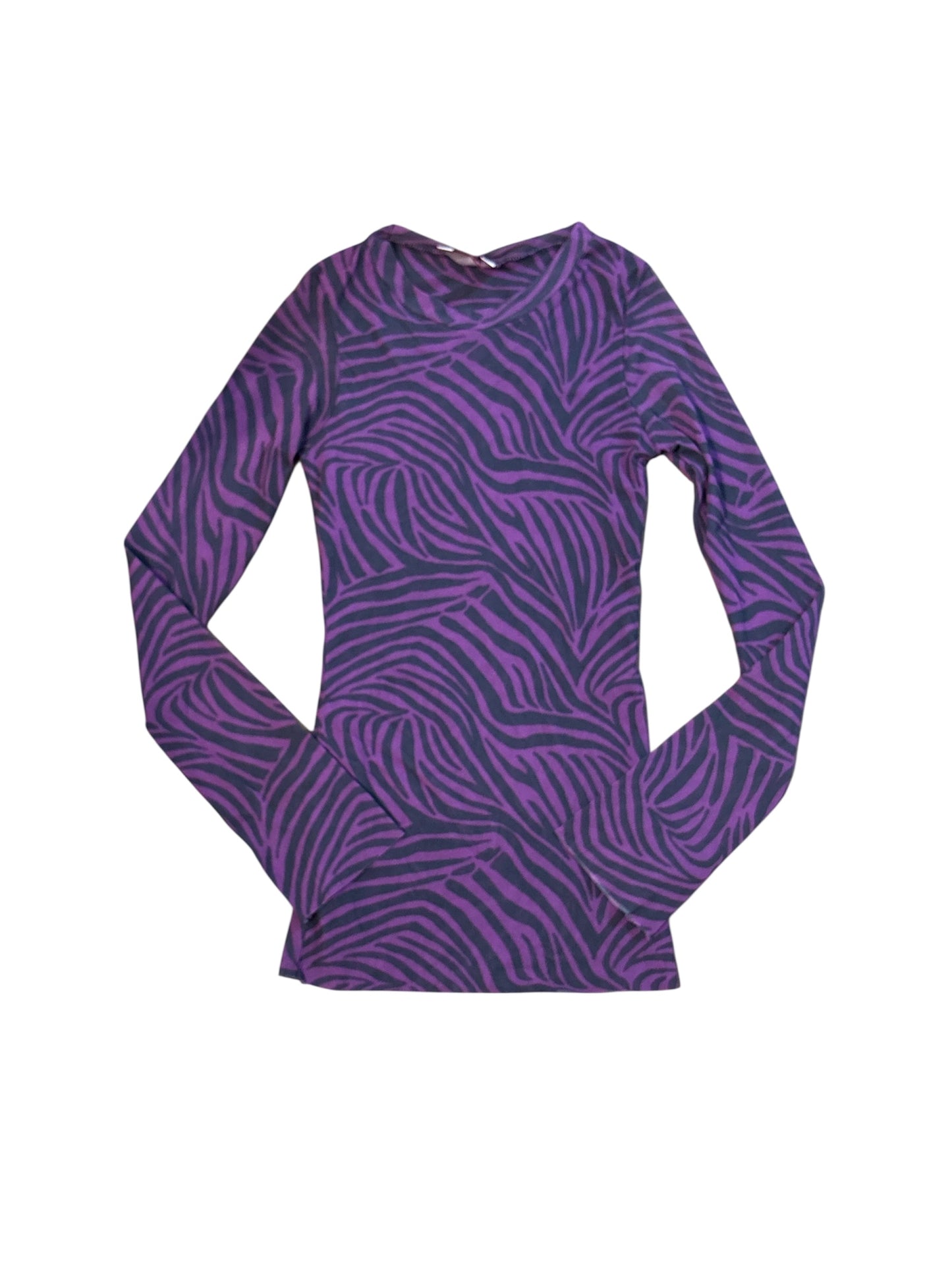 Sweet Pea Micro mesh zebra ls size xs/s