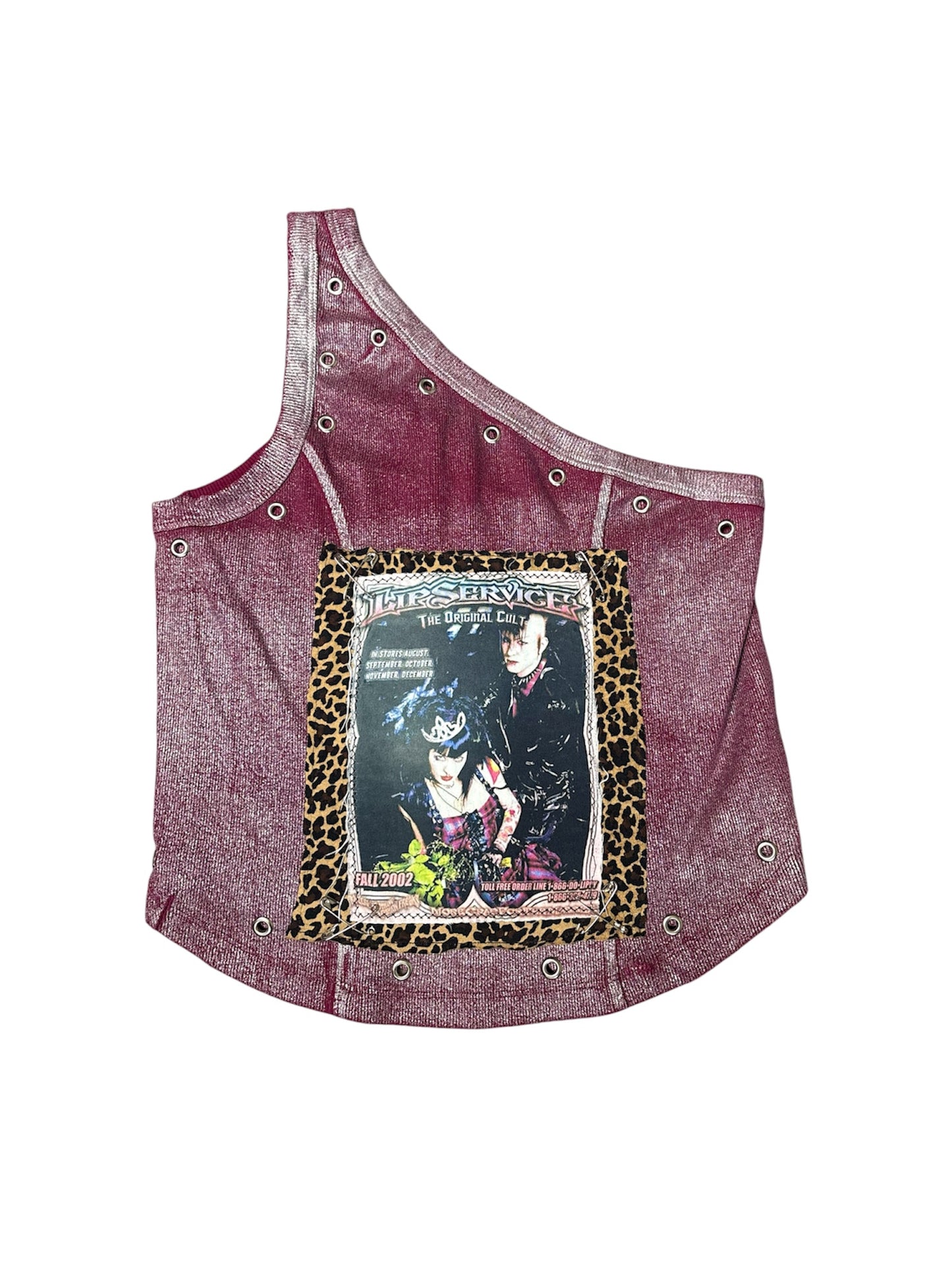 Killer Stitch 1/1 one shoulder patch tank size XL