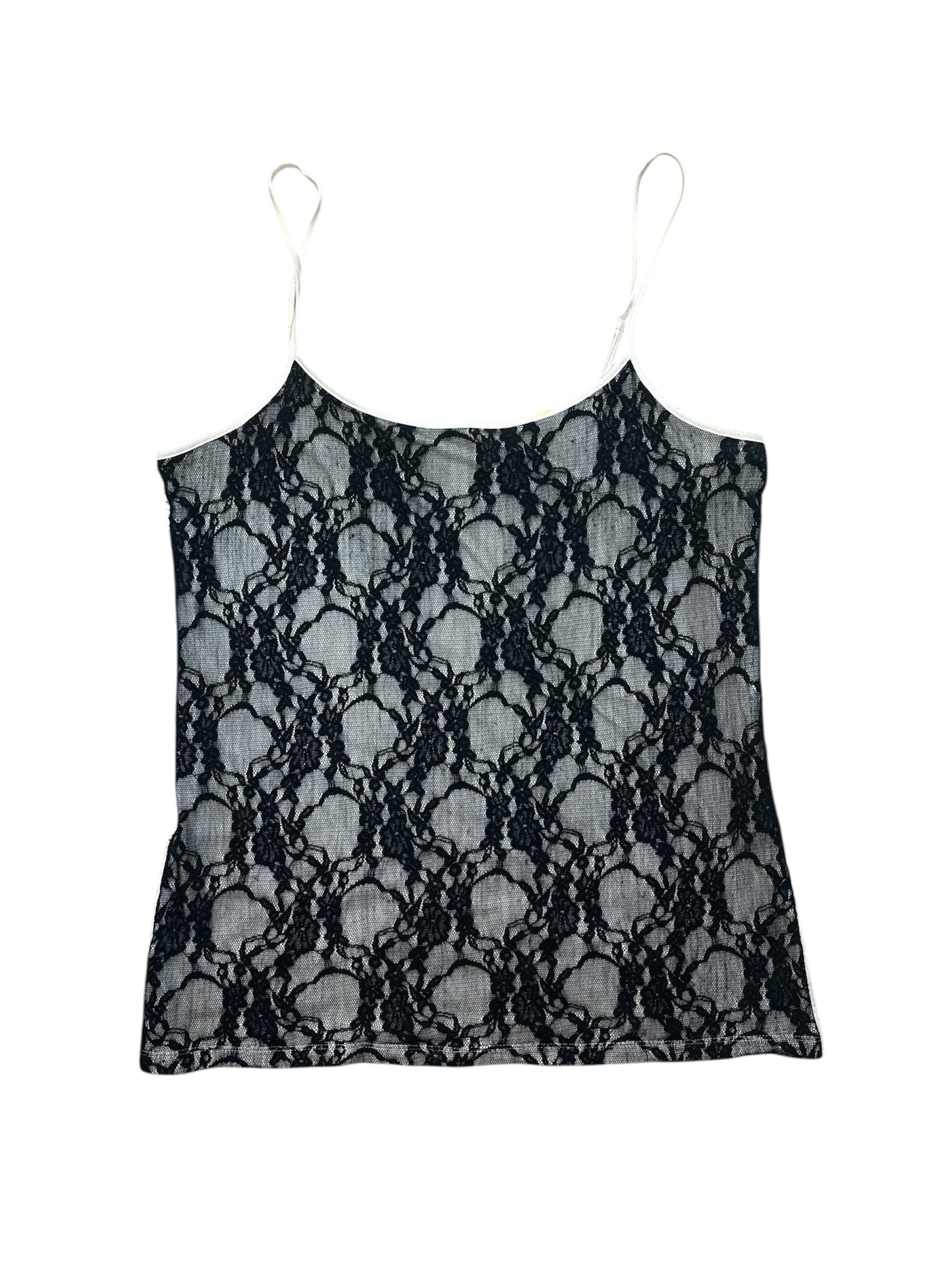 Lace tank size L