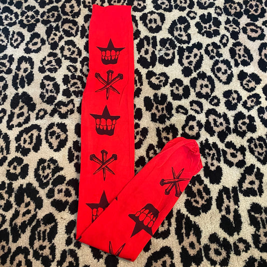 Full leg printed tights