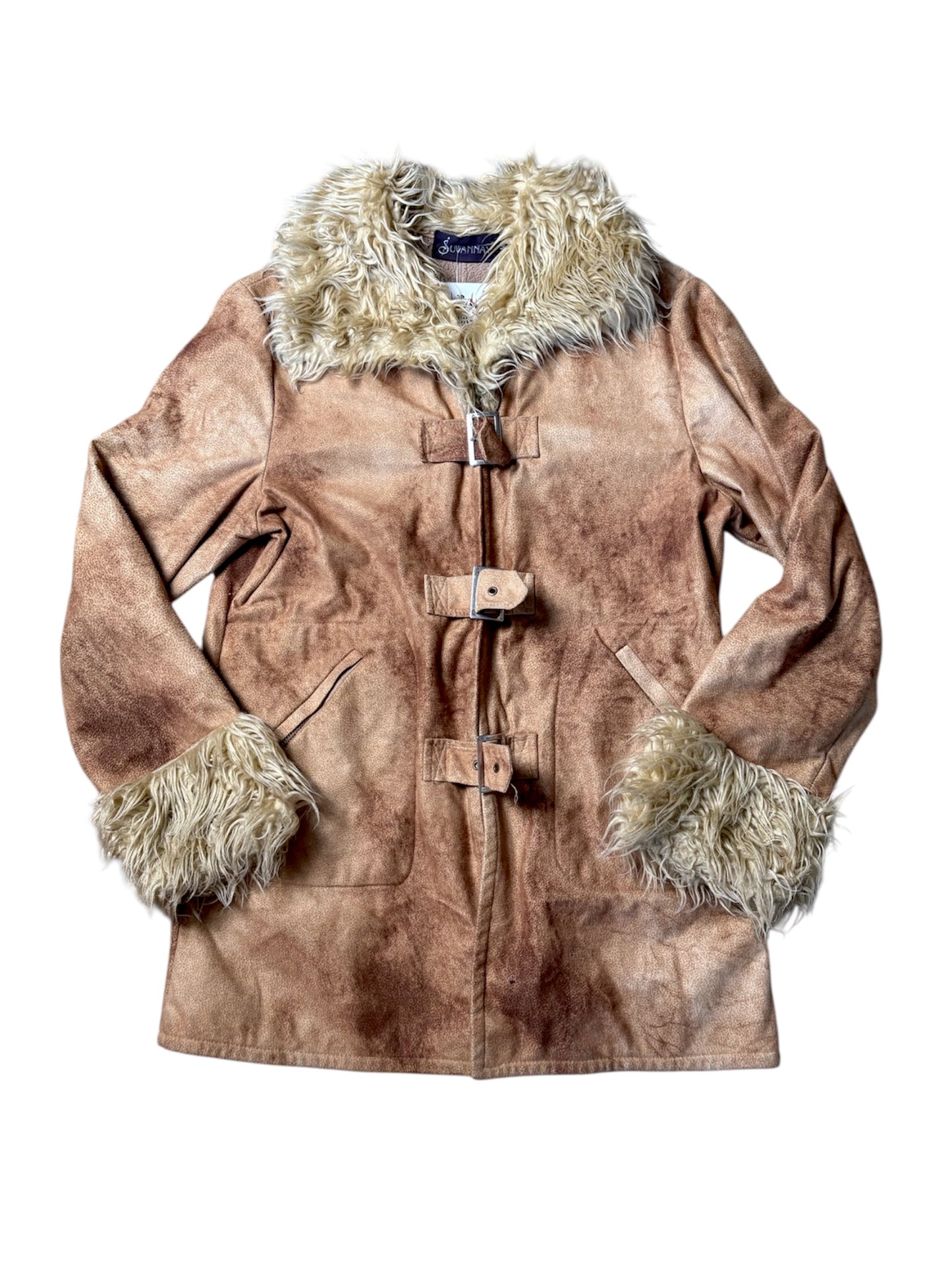 Tan penny lane coat size M