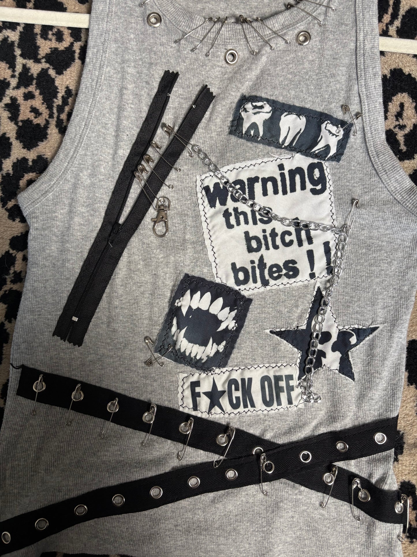 Killer Stitch 1/1 tank size M (tagged an L but fits best medium)
