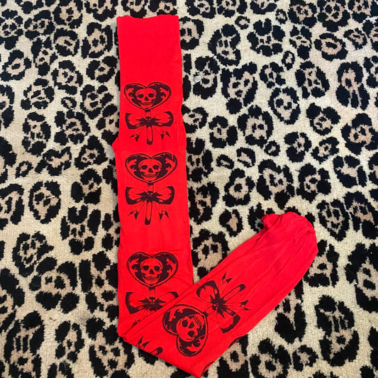 Full leg printed tights