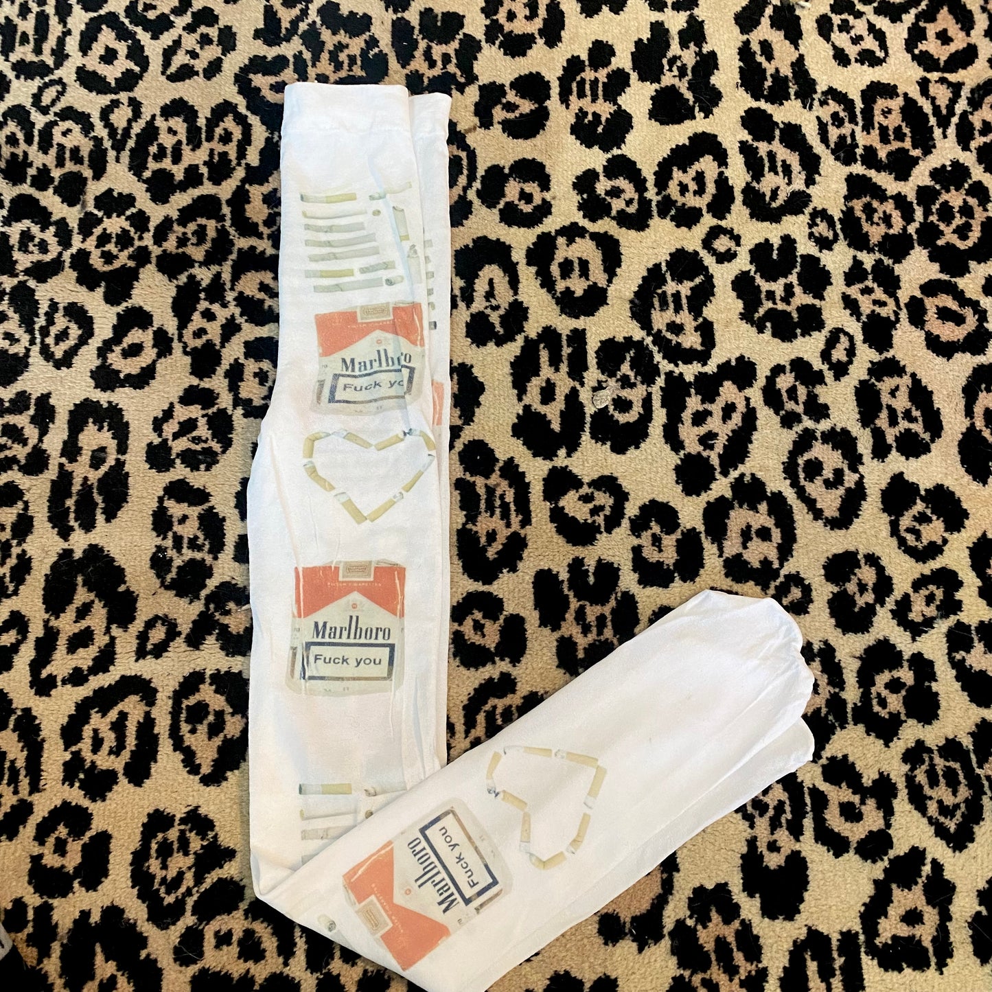 Full leg printed tights