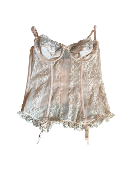 Nude lace corset size 36C