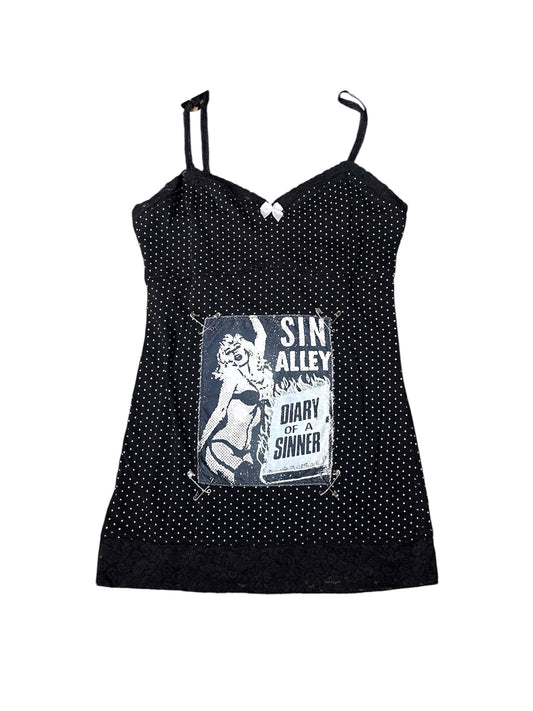 Killer Stitch 1/1 polkadot patch tank size M