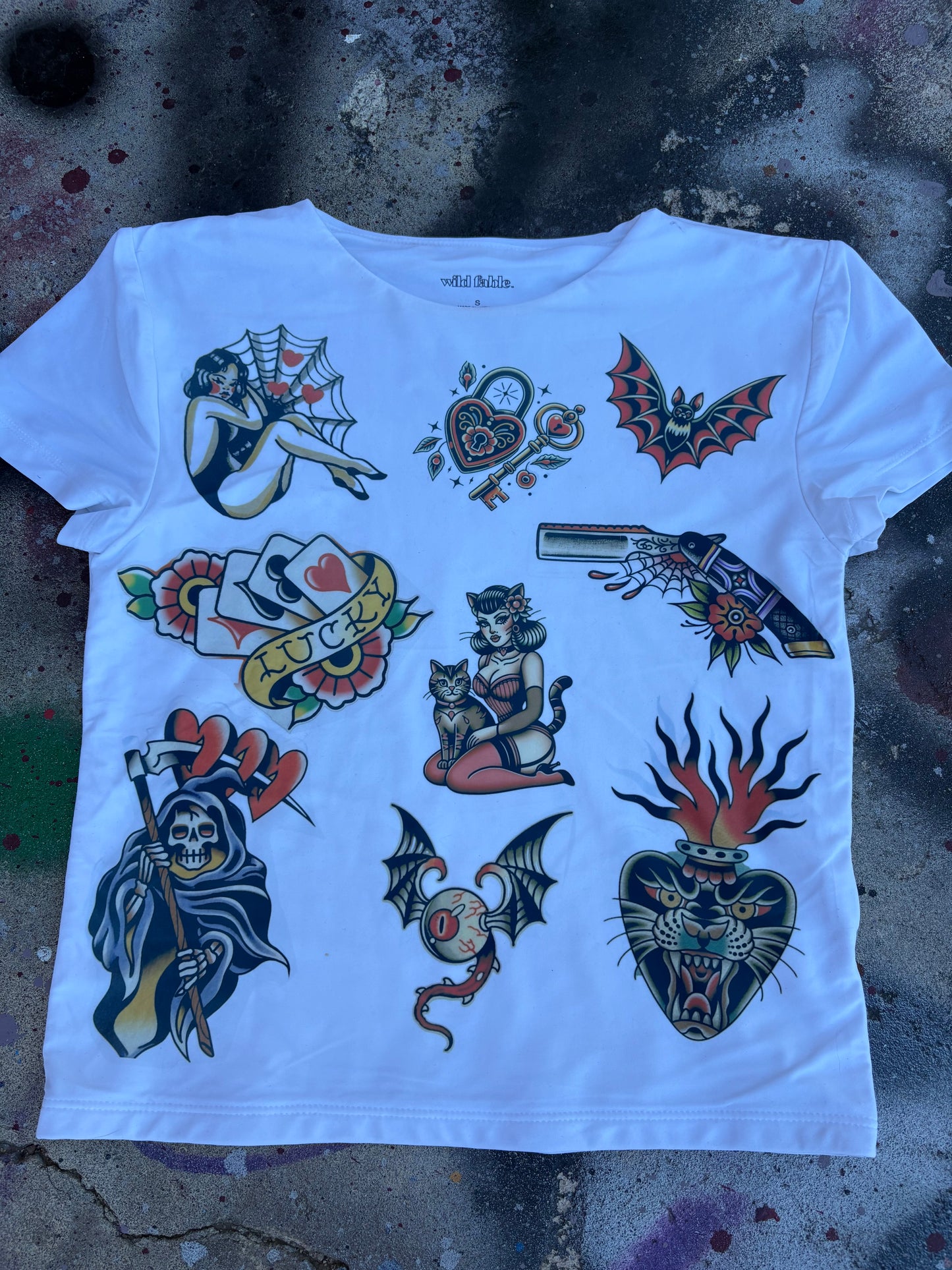 Killer Stitch 1/1 graphic tee size S