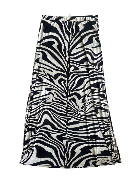 Michael Kors patterned maxi with slit size L