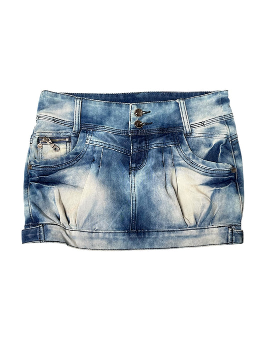 Denim mini skirt size M