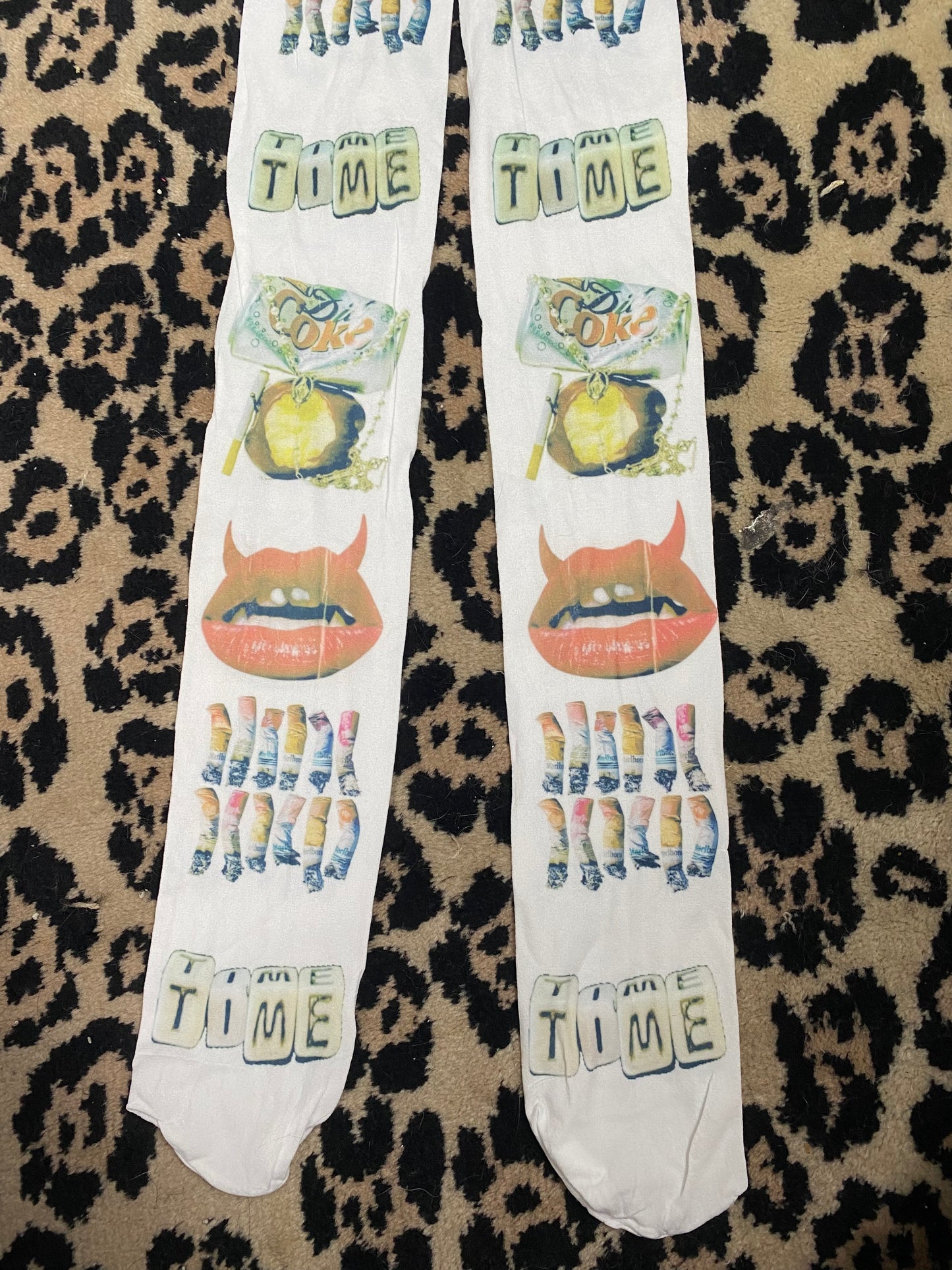 Printed Tights