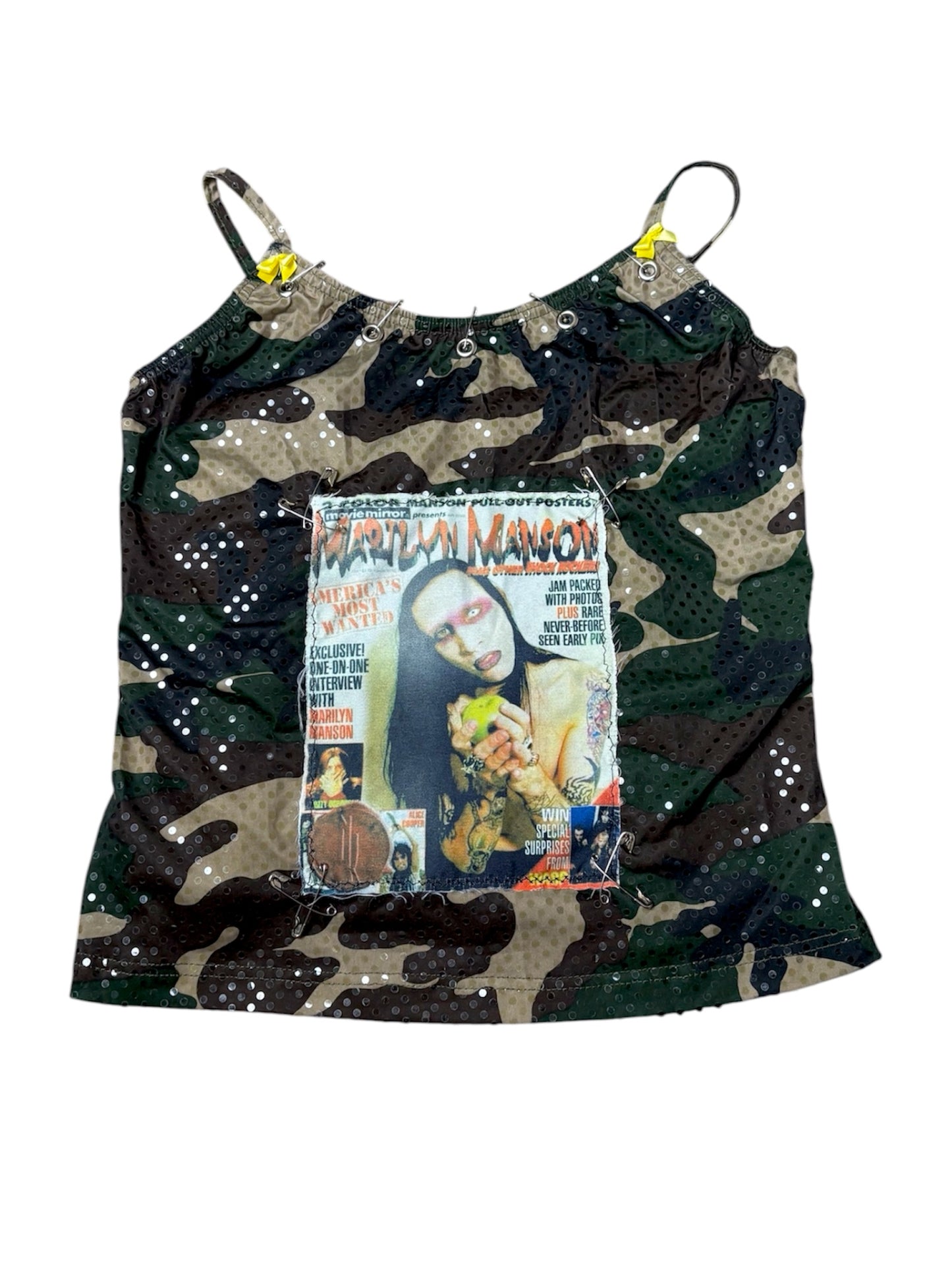 Killer Stitch 1/1 Marilyn Manson tank size S