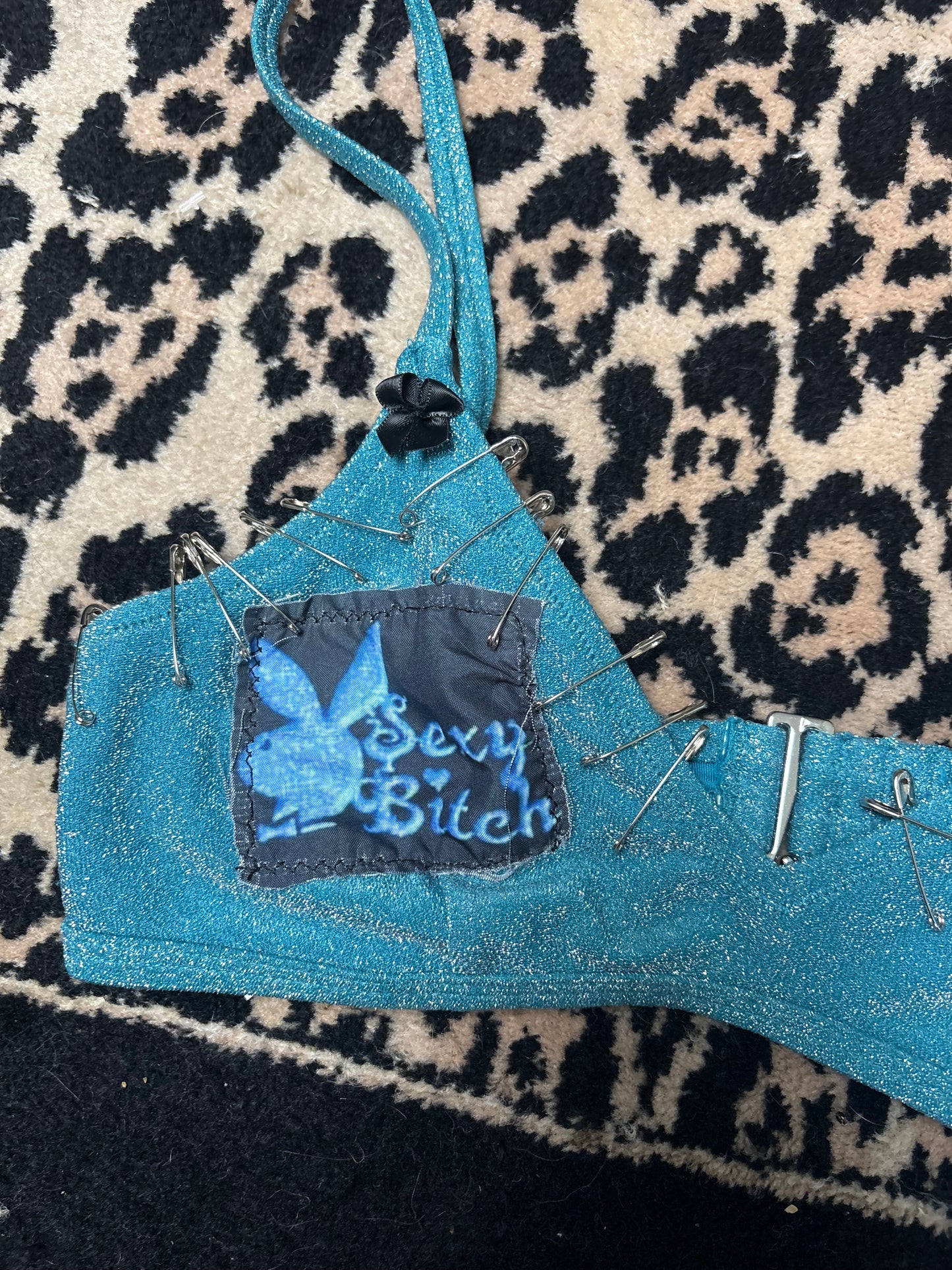 Killer Stitch 1/1 bikini top size M
