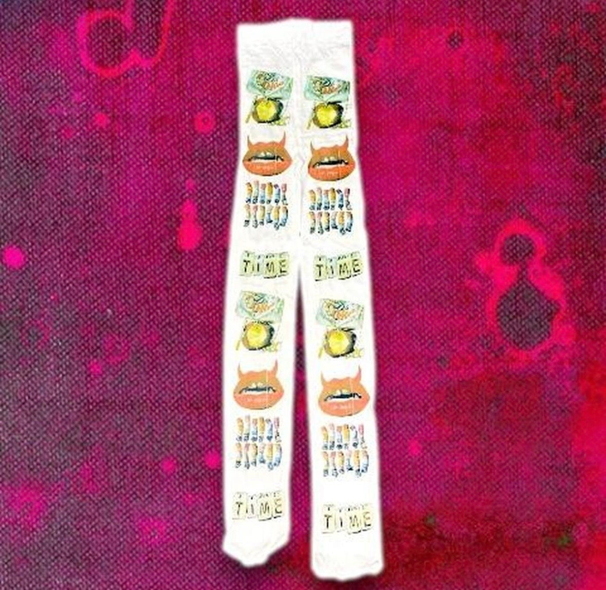 Printed full leg tights
