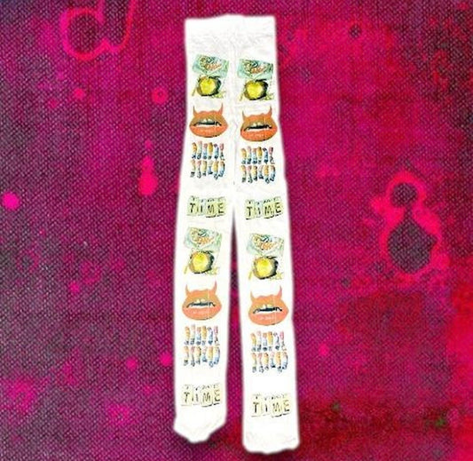 Printed full leg tights