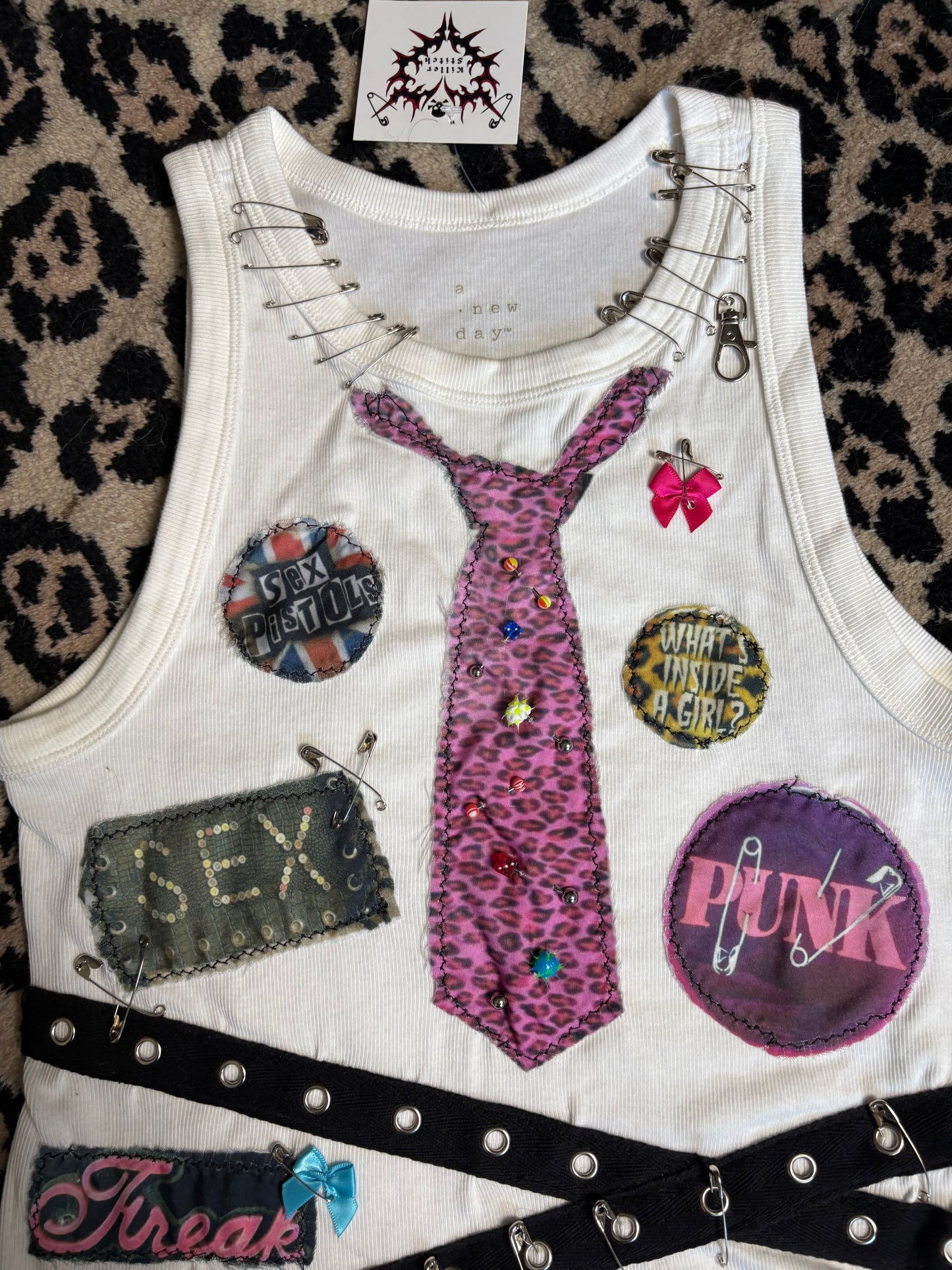 Killer Stitch 1/1 Tank size M(tagged L fits M best)