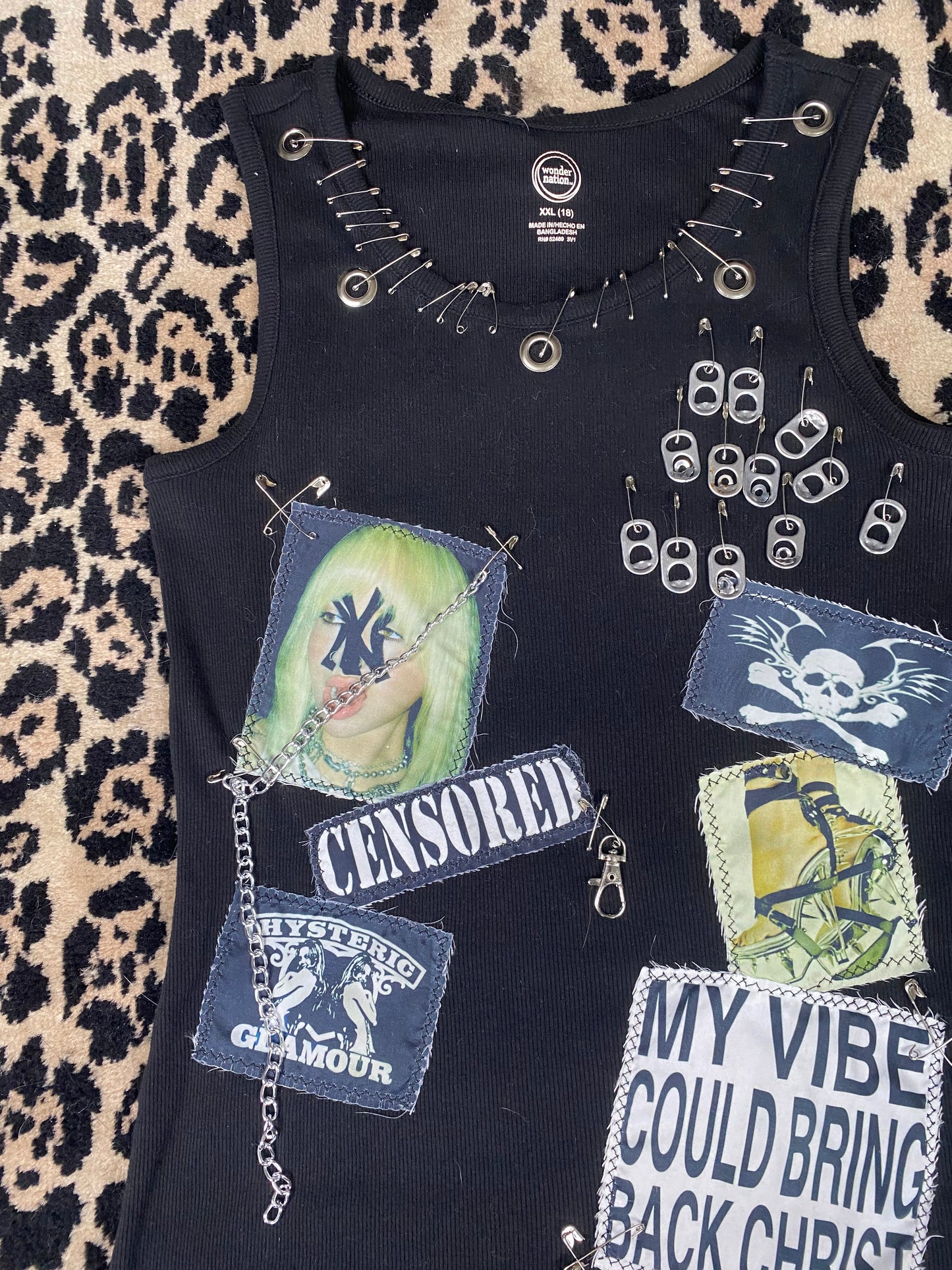 Censored patch tank size Large