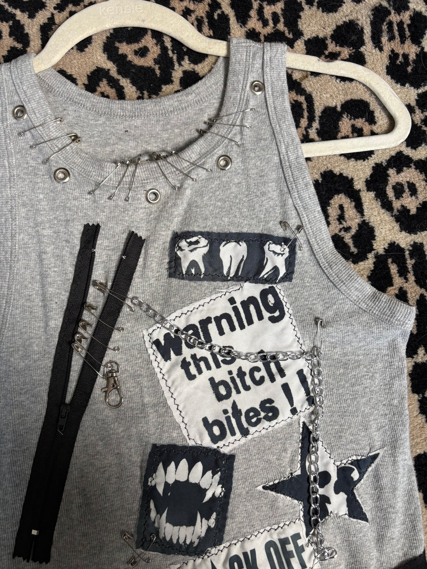 Killer Stitch 1/1 tank size M (tagged an L but fits best medium)