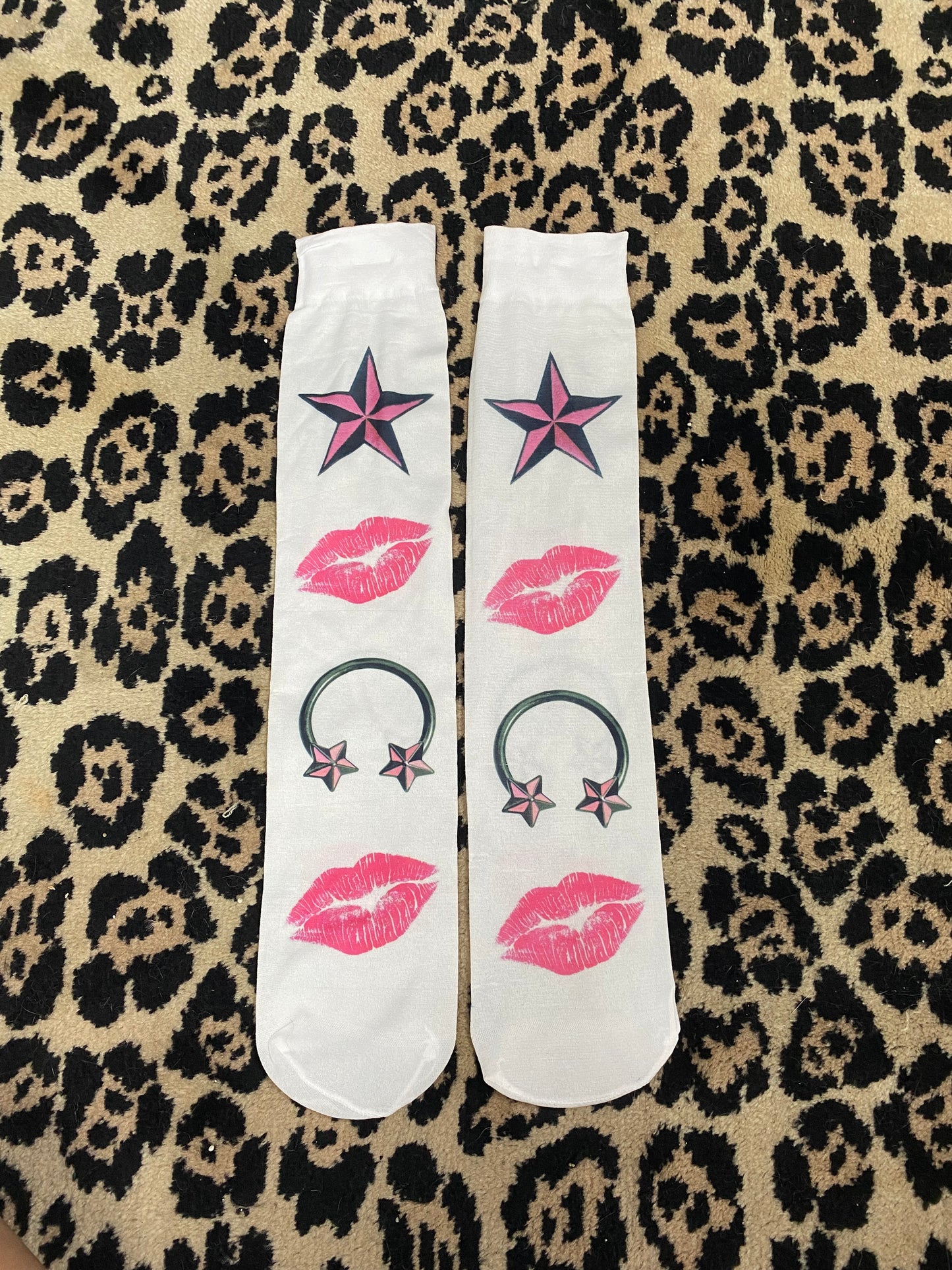 Septum printed socks