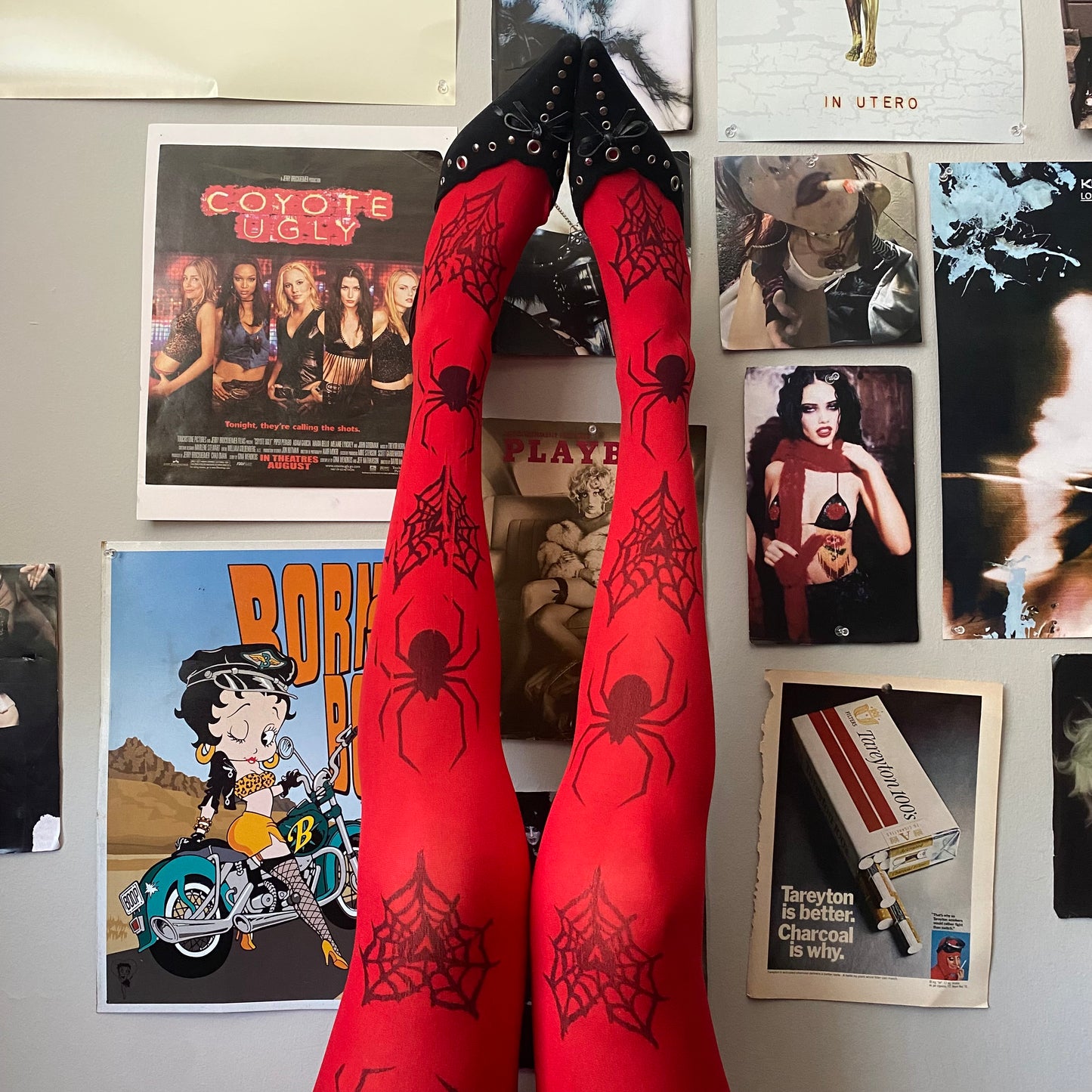 Full leg printed tights