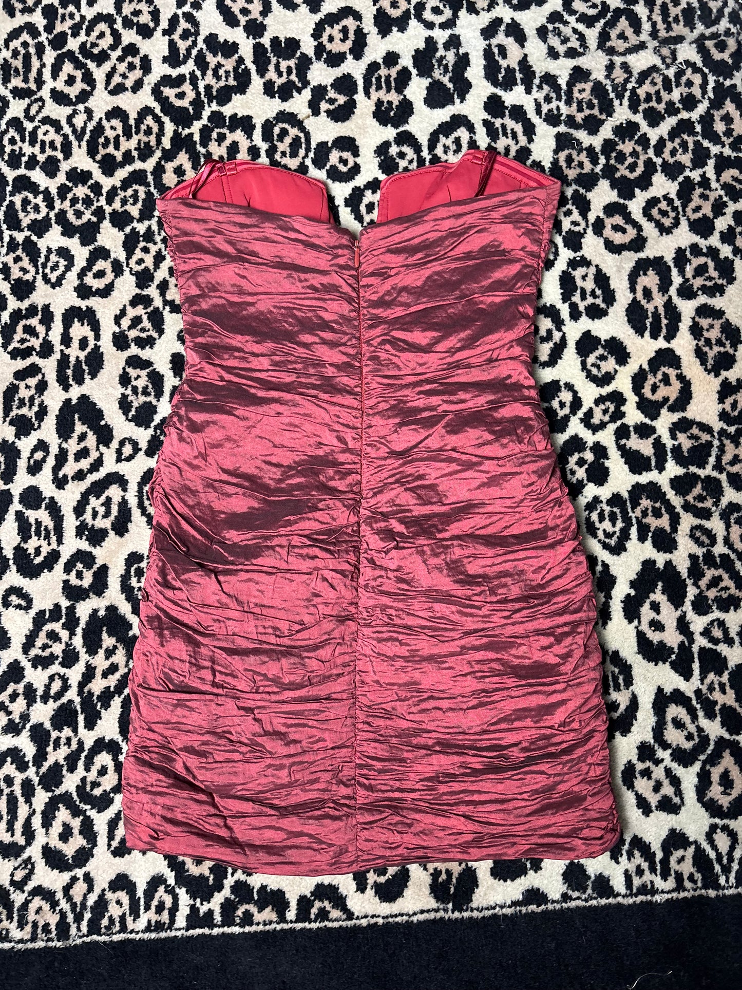 BCBG strapless dress size M
