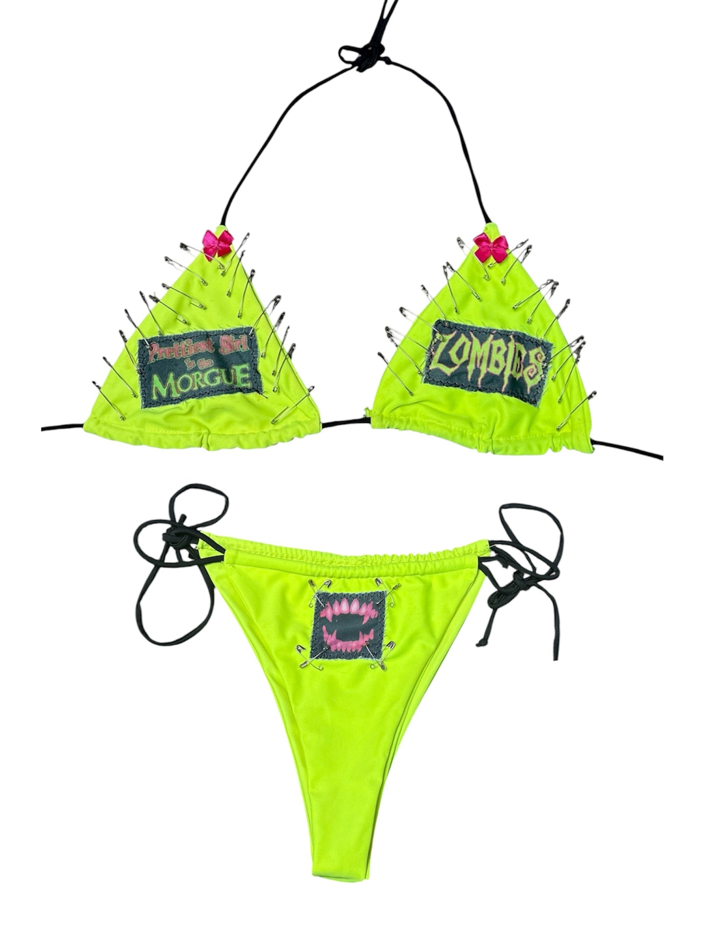 Killer Stitch 1/1 bikini set size Small