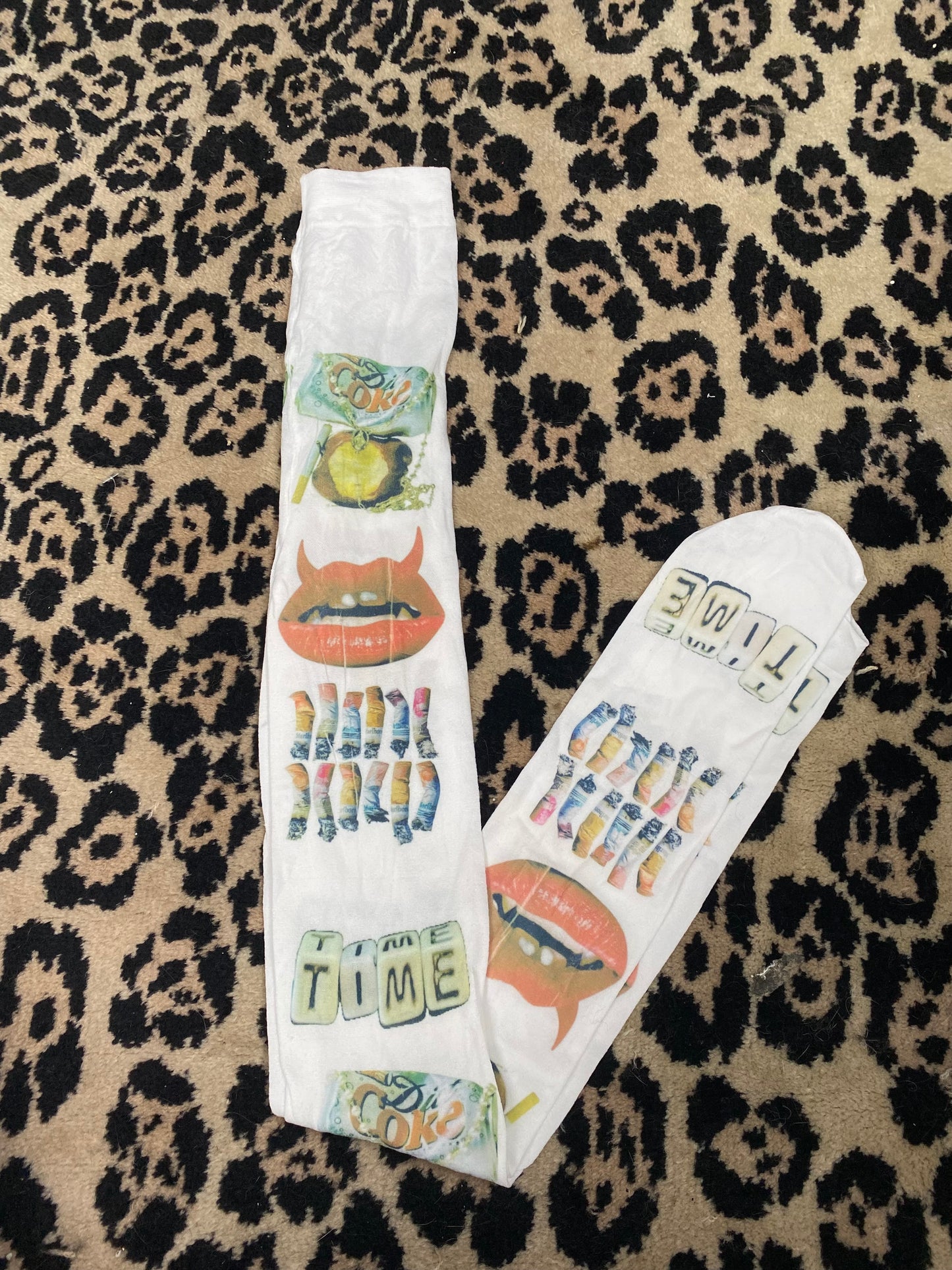 Printed Tights