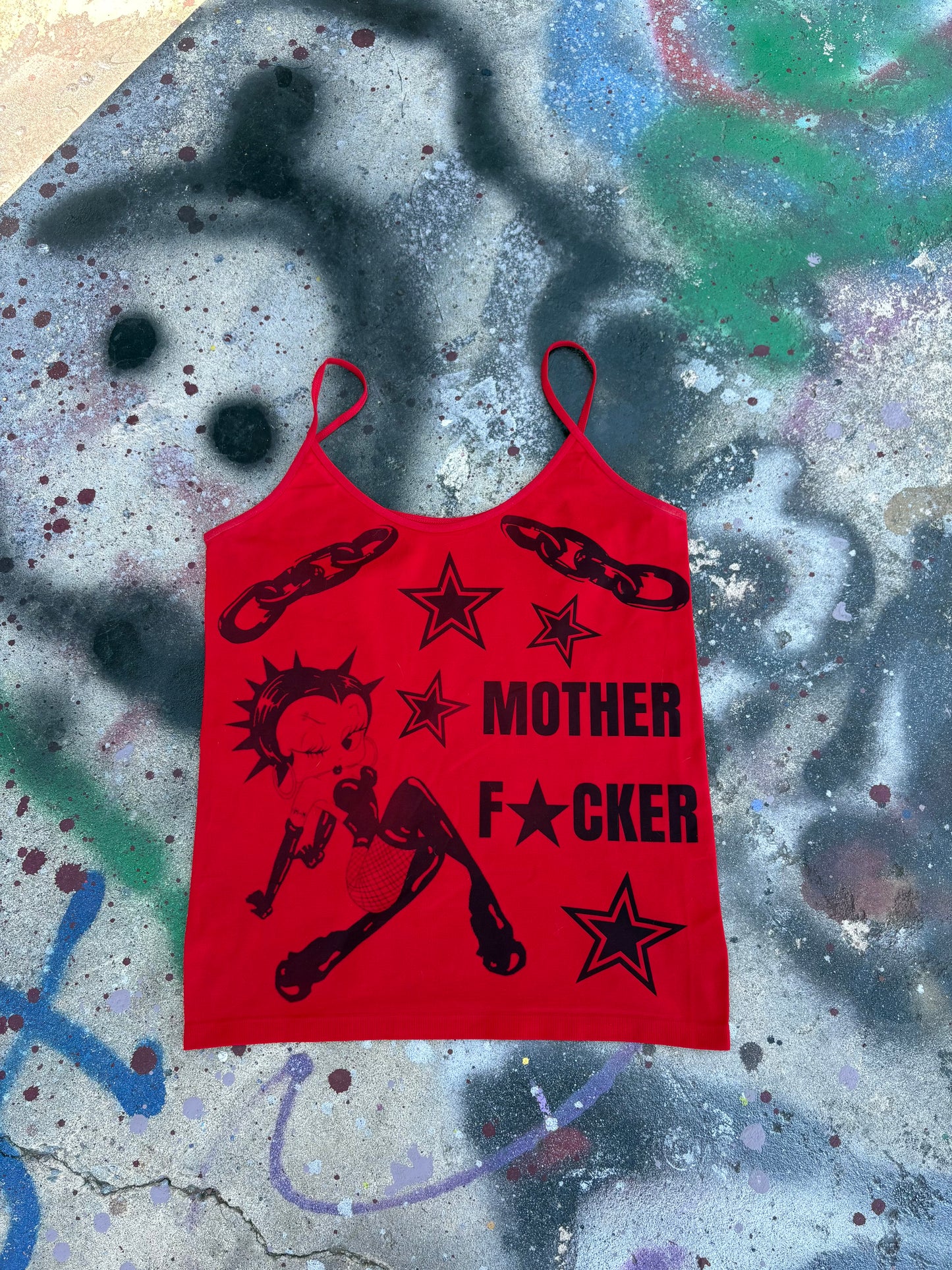 Killer Stitch 1/1 graphic tank size M-L