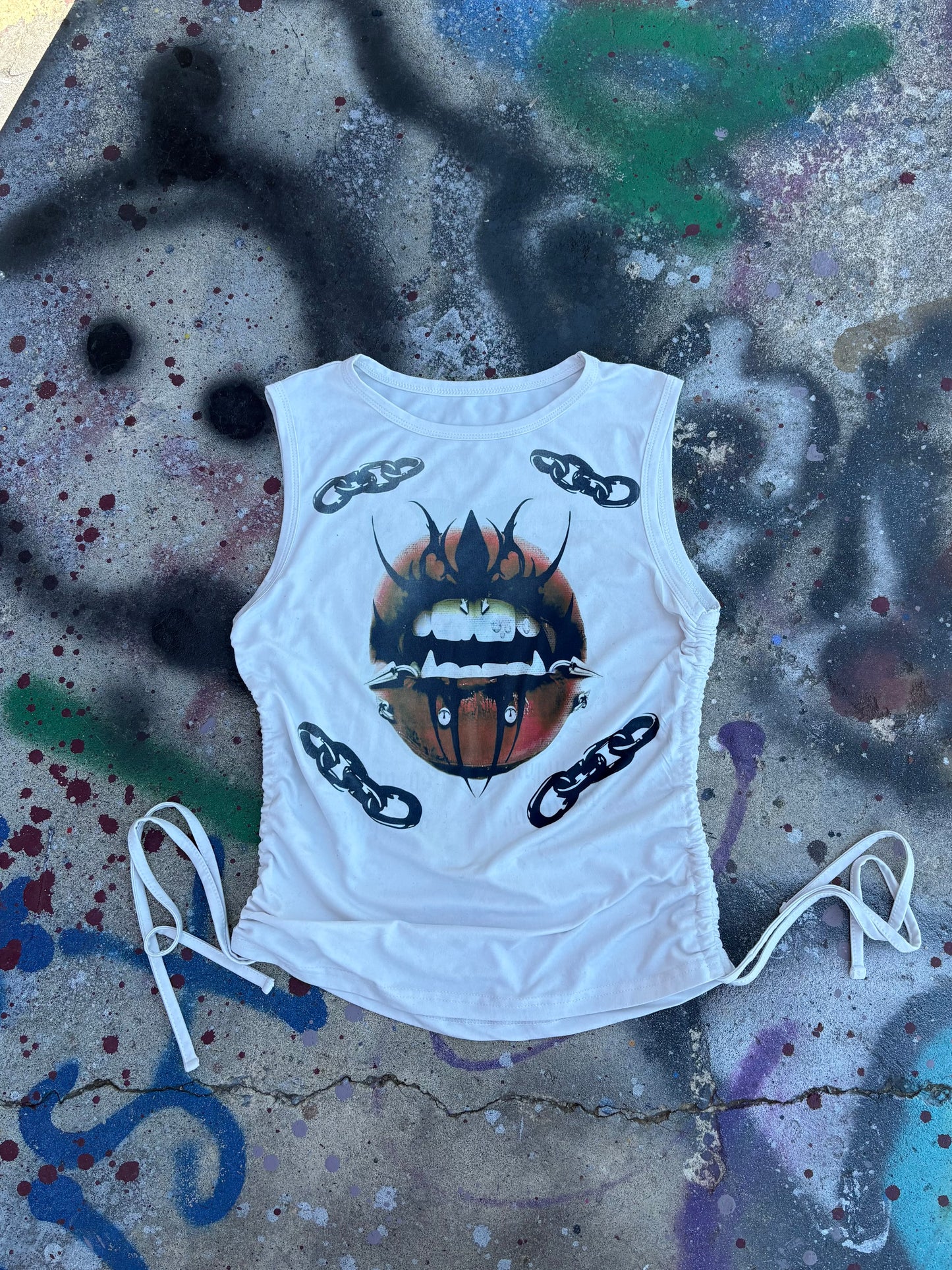 Killer Stitch 1/1 graphic tank size M-L