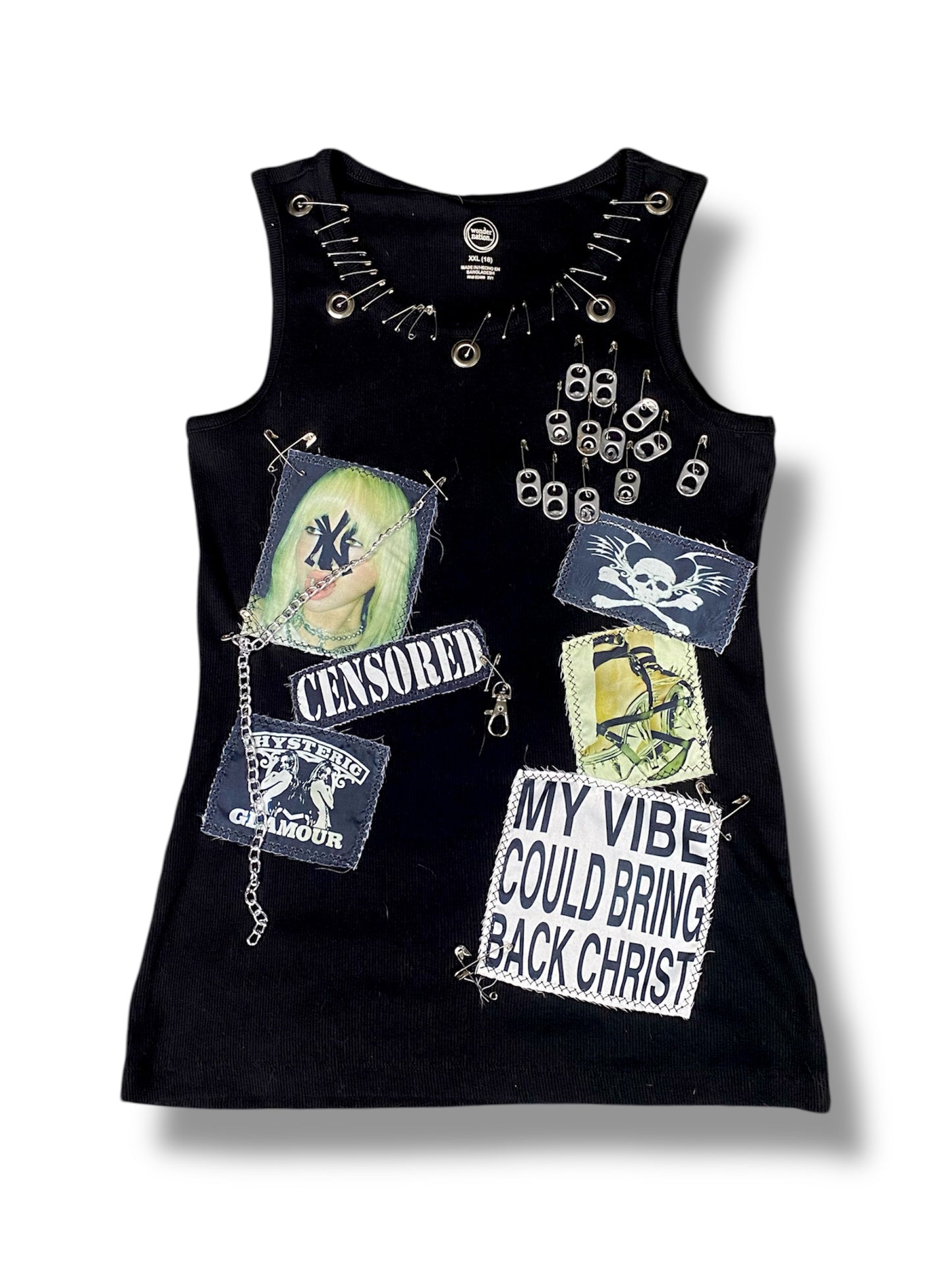Censored patch tank size Large