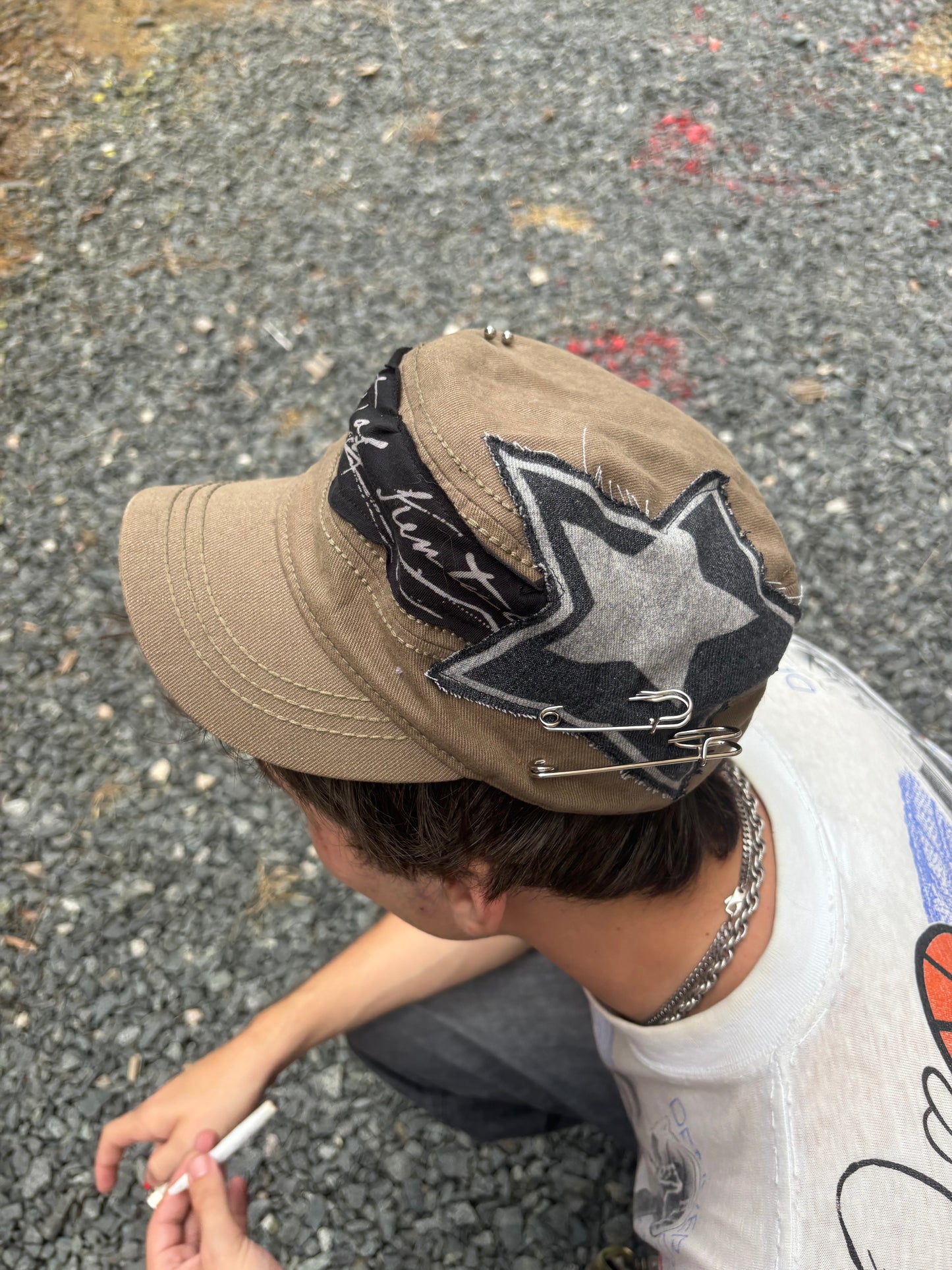 Eternal Bella 1 of 1 patch hat w/ piercings