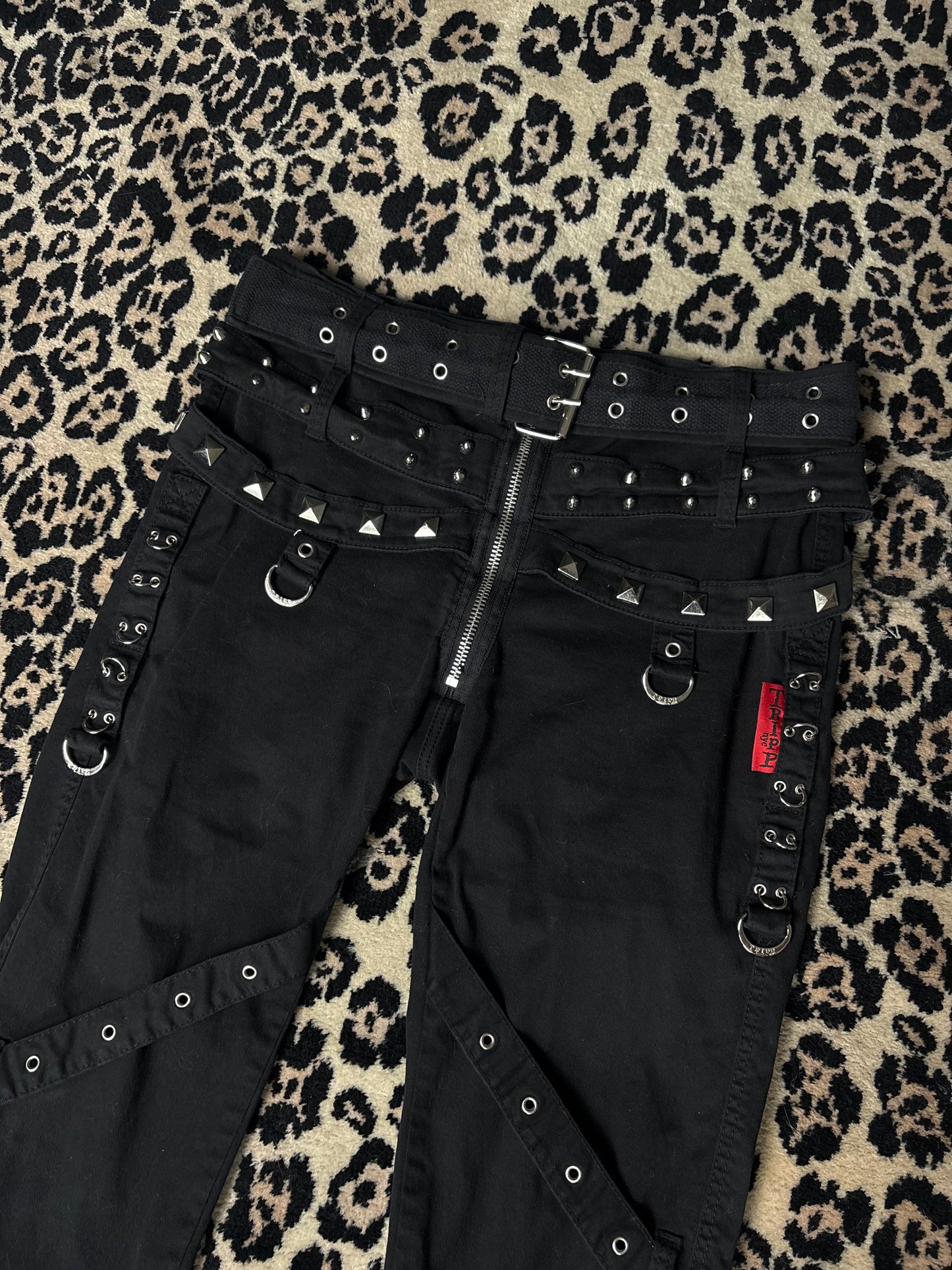 TRIPP studded piercing high waisted pants size 13